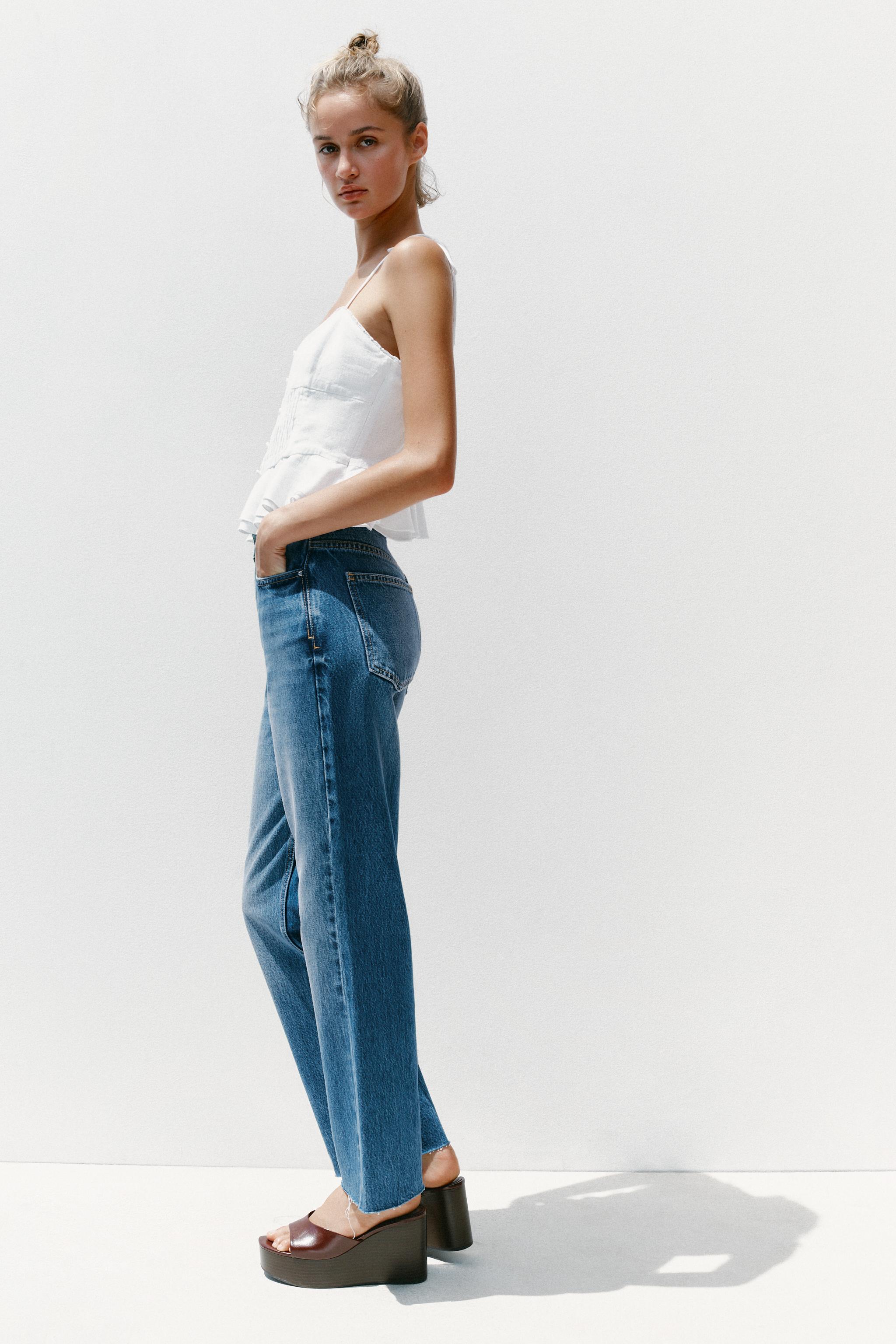 Z.02 STRAIGHT HIGH WAIST ANKLE JEANS