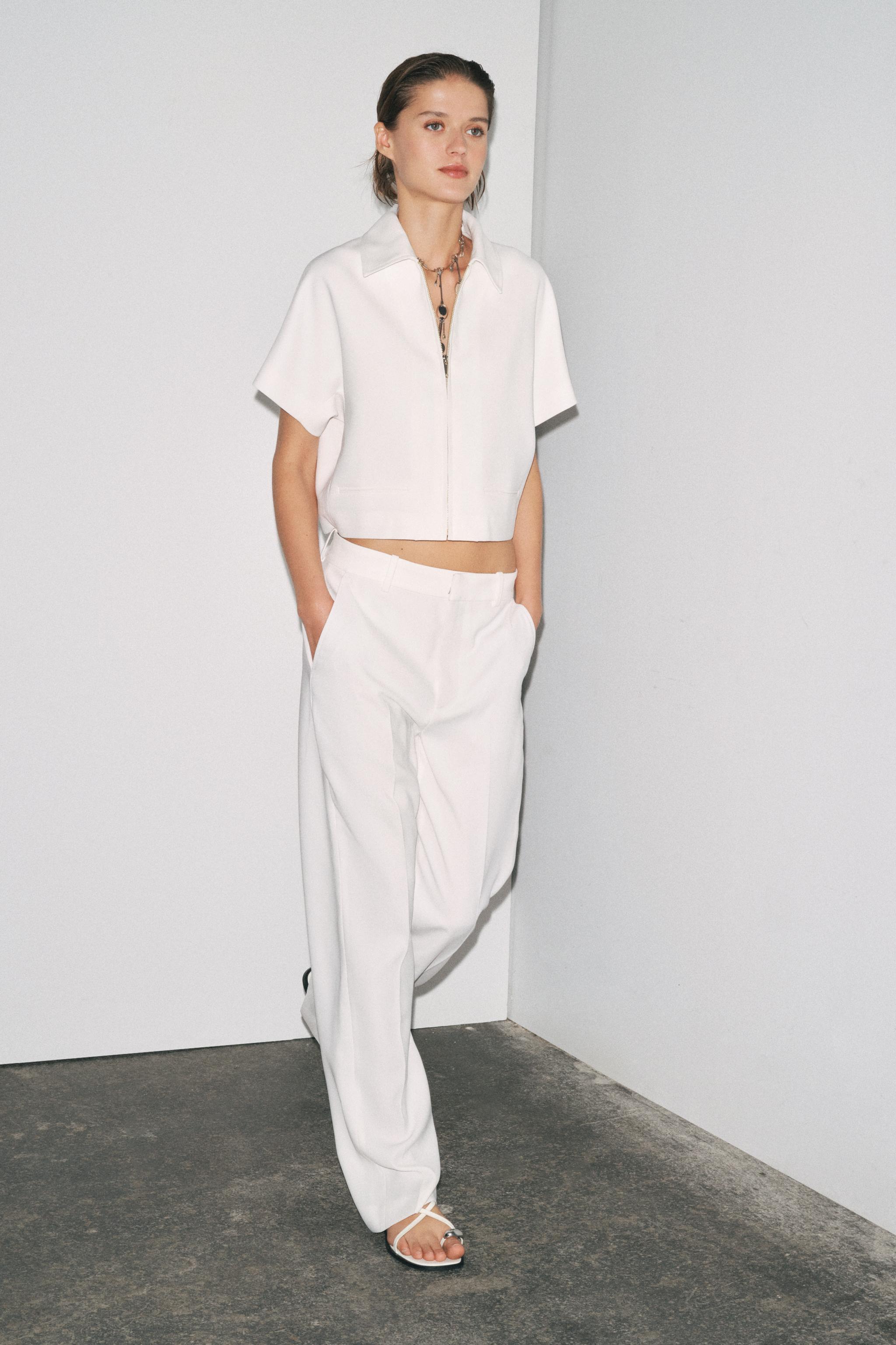 ZW COLLECTION CROPPED JACKET