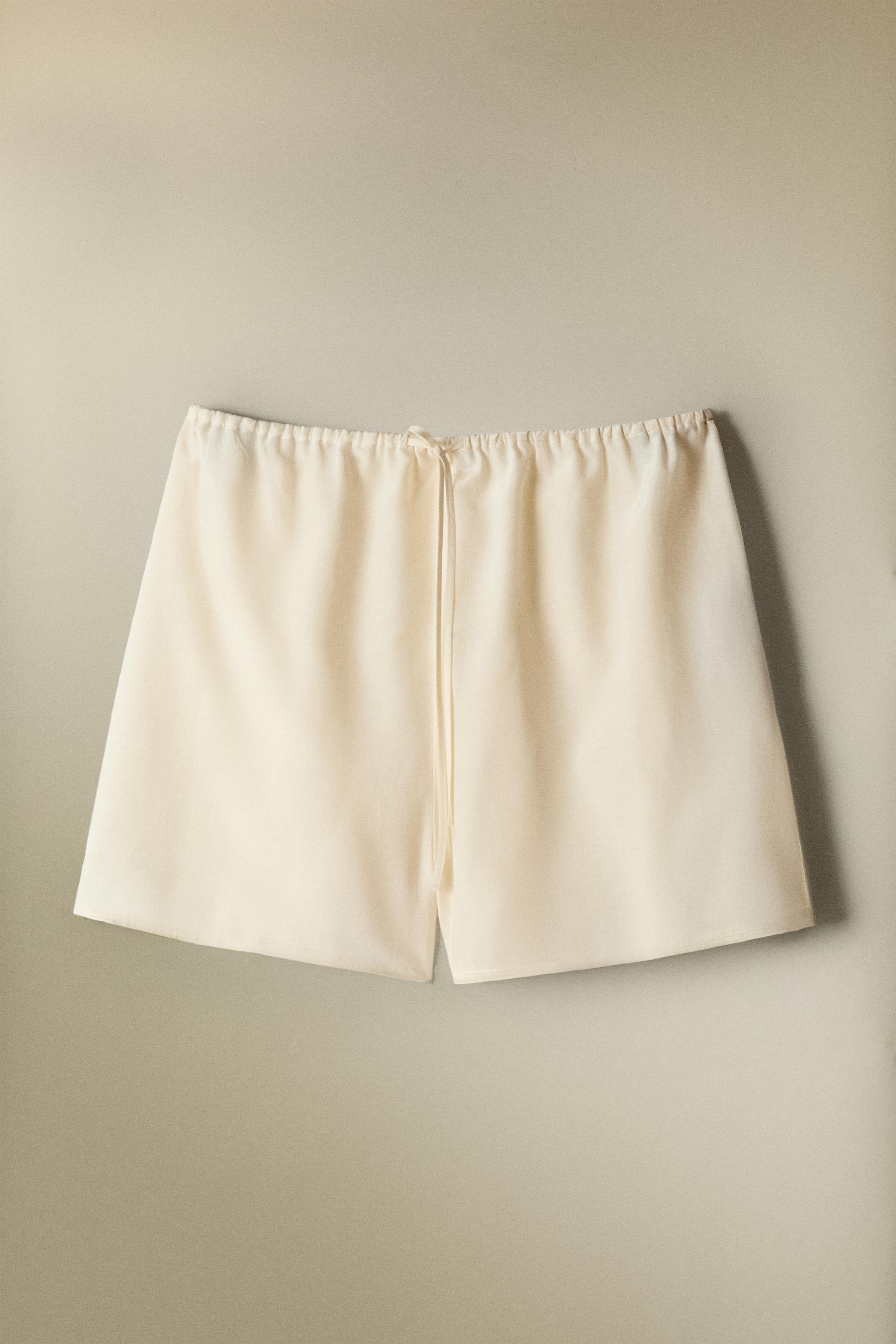 SILK COTTON SHORTS