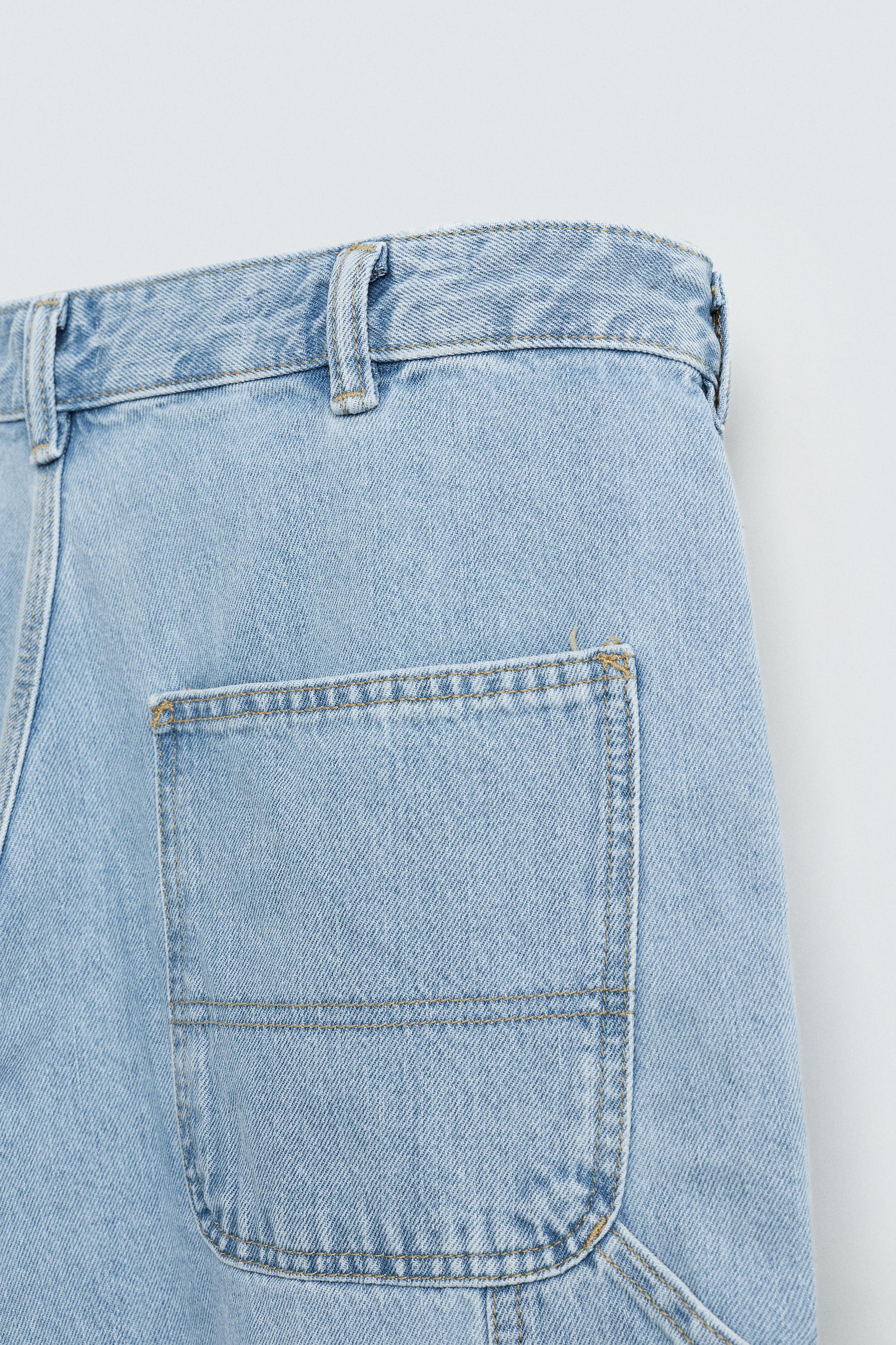 CARPENTER POCKET DENIM BERMUDA SHORTS