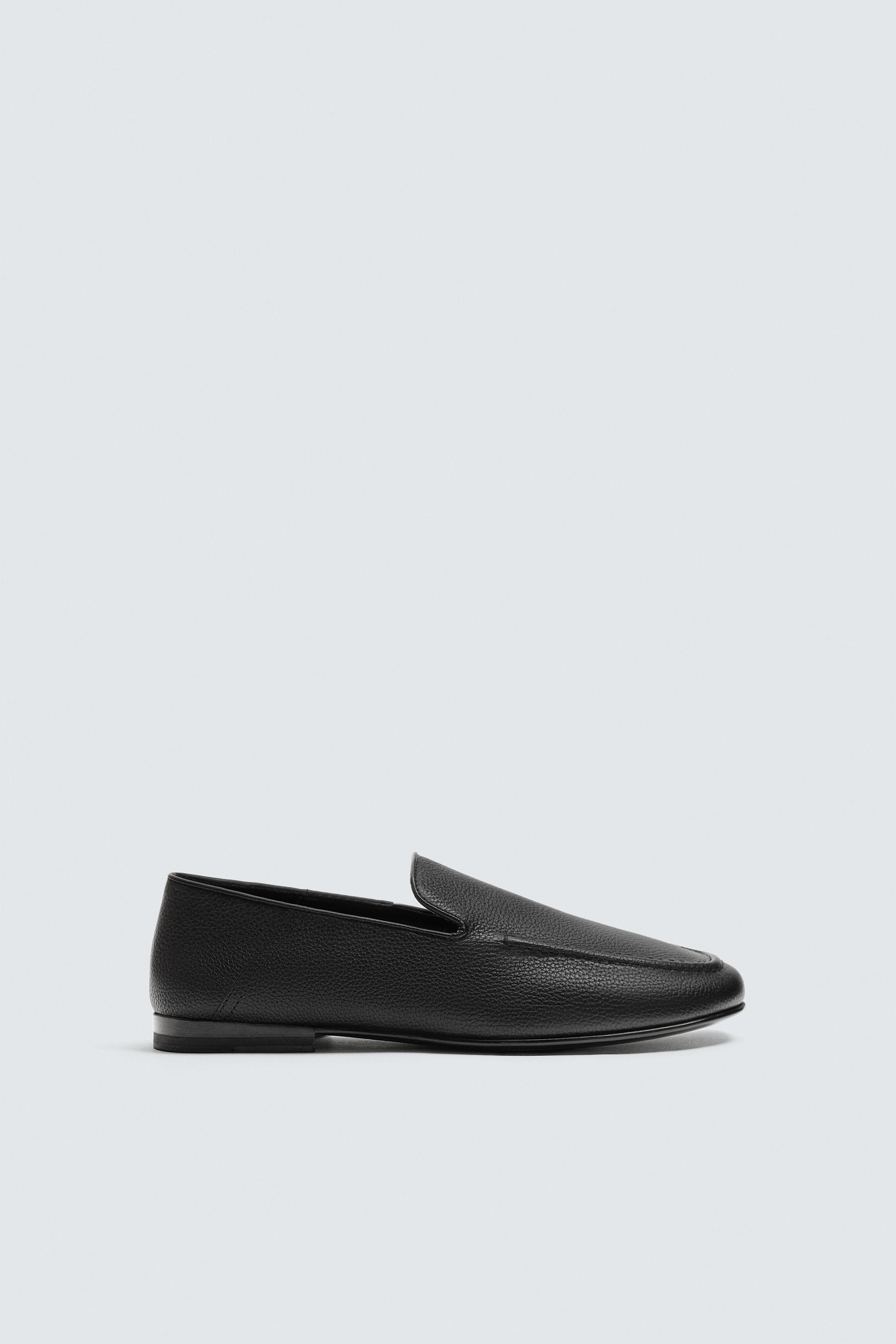 LEATHER LOAFERS