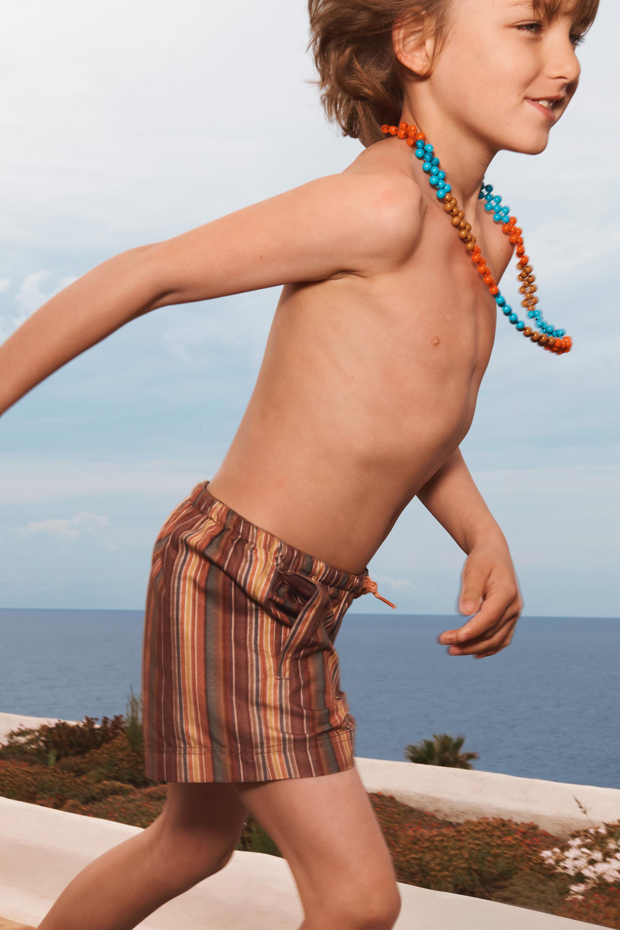 STRIPED SWIM SHORTS LIMITED EDITION