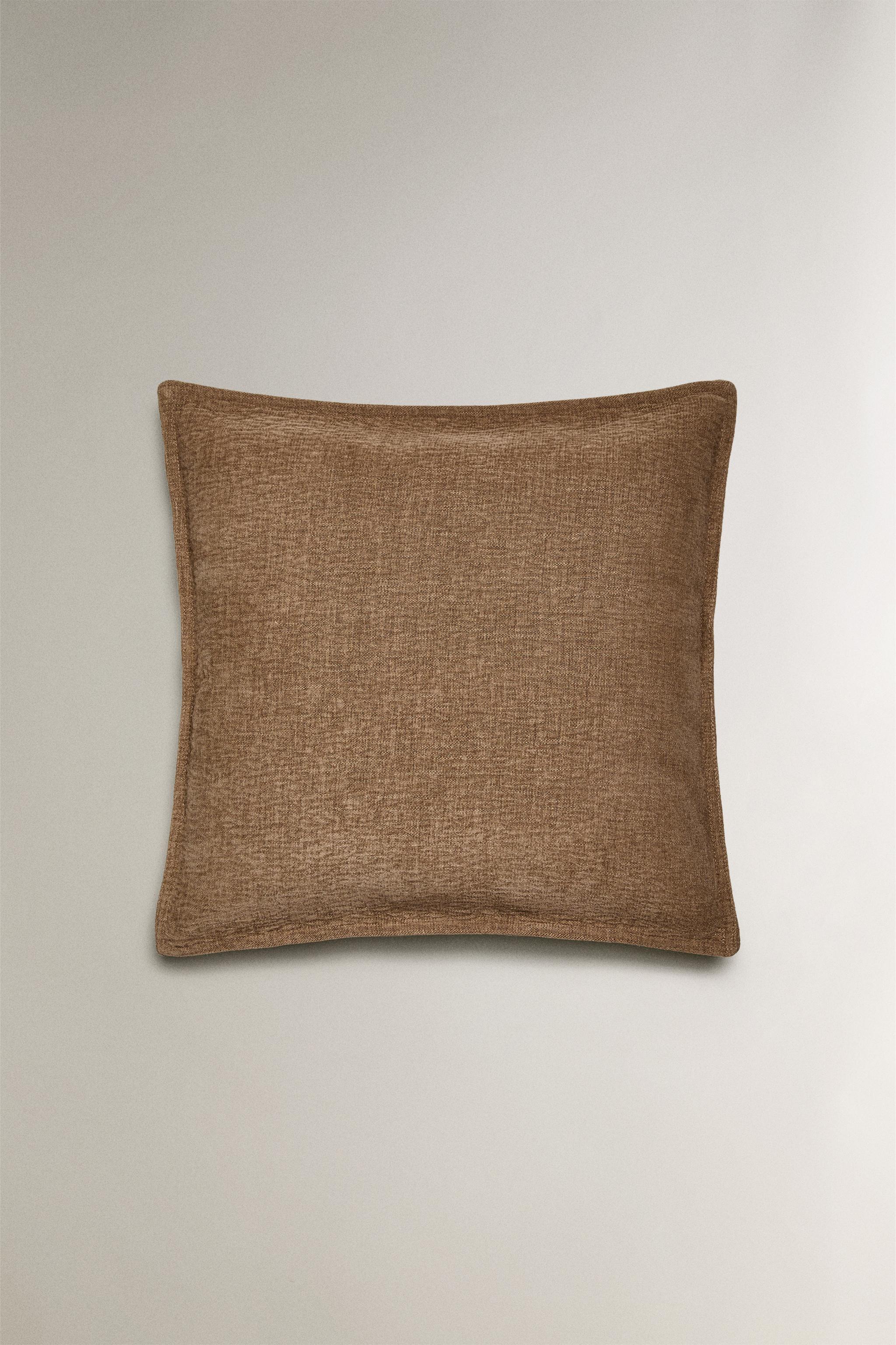 TEXTURED THROW PILLOW COVER