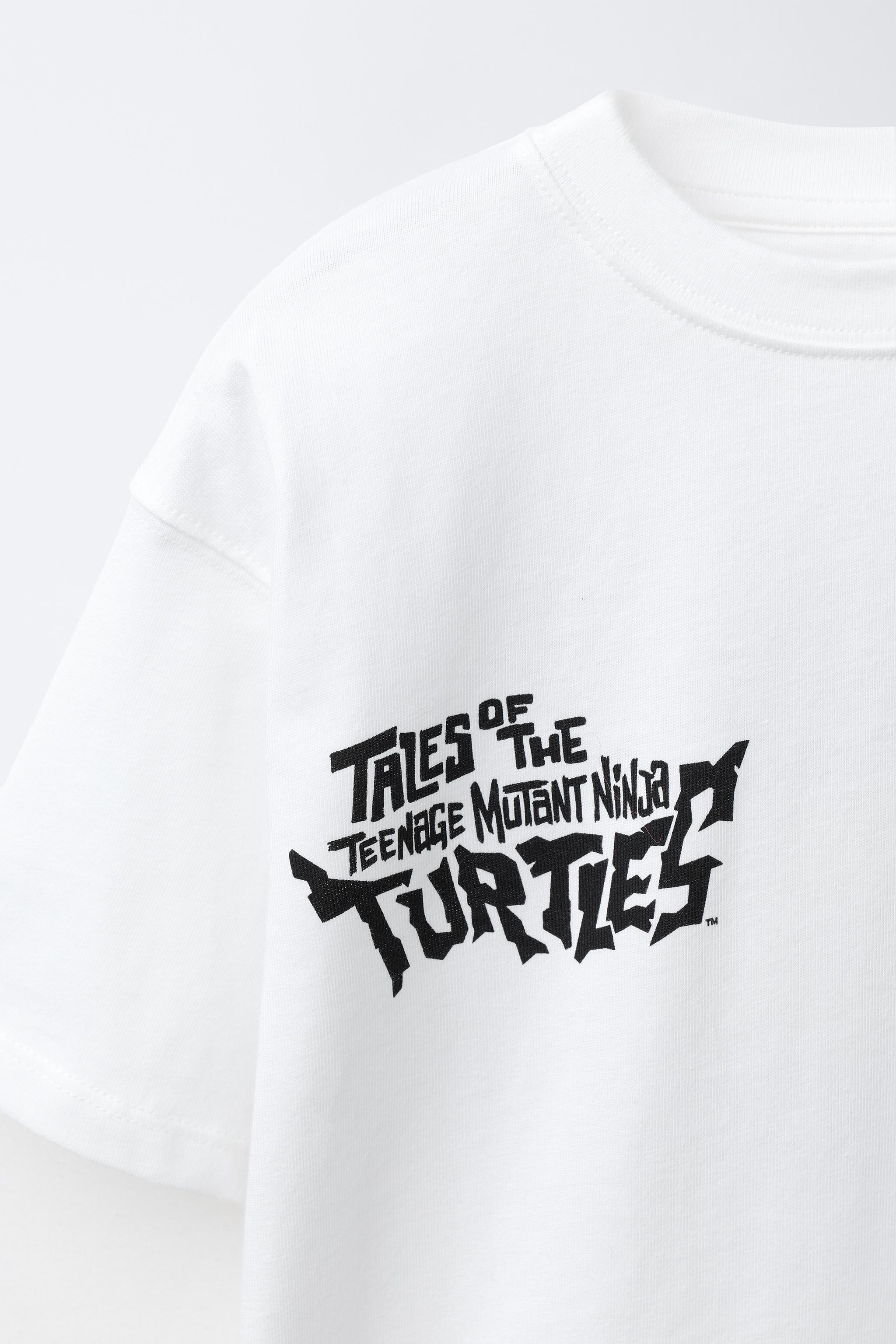 TEENAGE MUTANT NINJA TURTLES © VIACOM PRINTED T-SHIRT