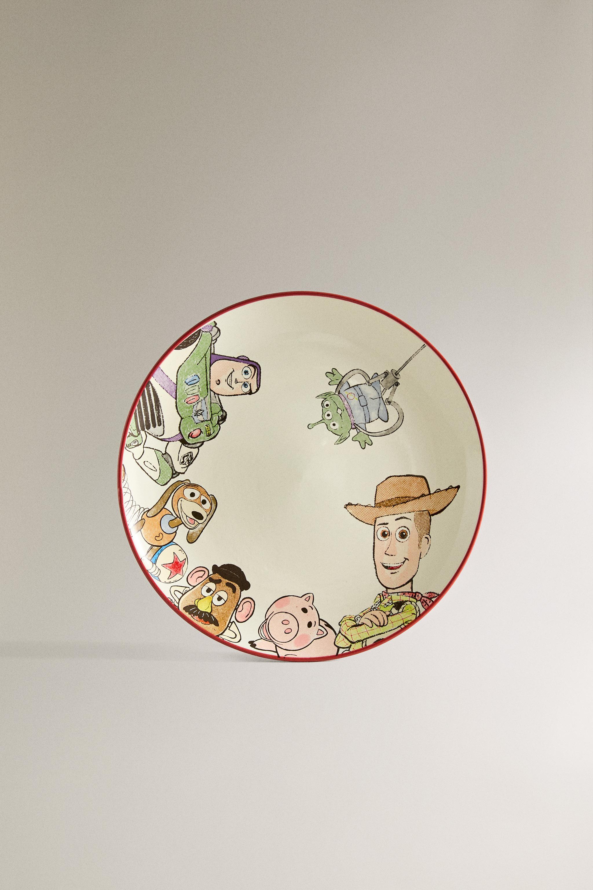 CHILDREN'S CERAMIC PLATE TOY STORY ©DISNEY/PIXAR