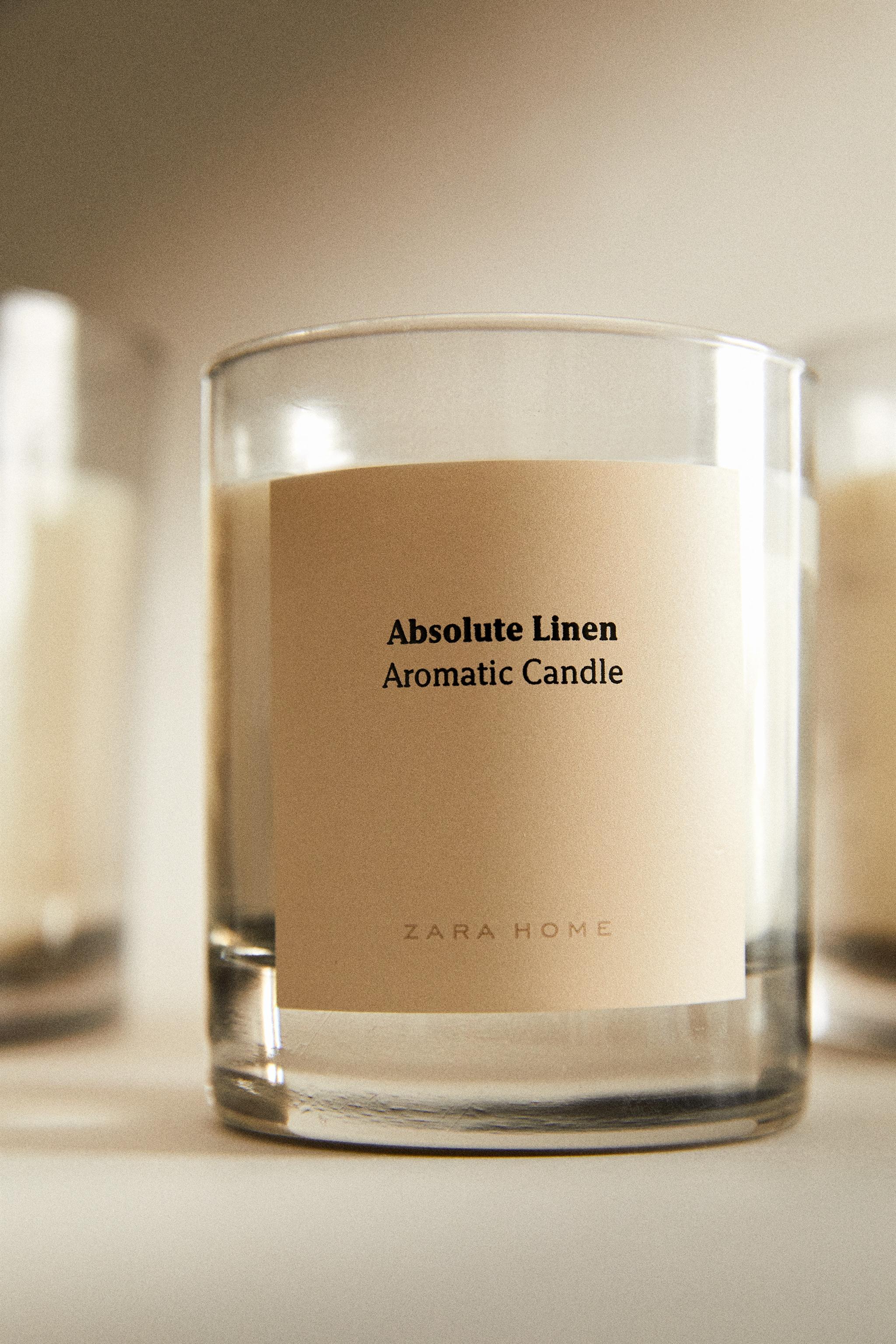 (200 G) ABSOLUTE LINEN SCENTED CANDLE