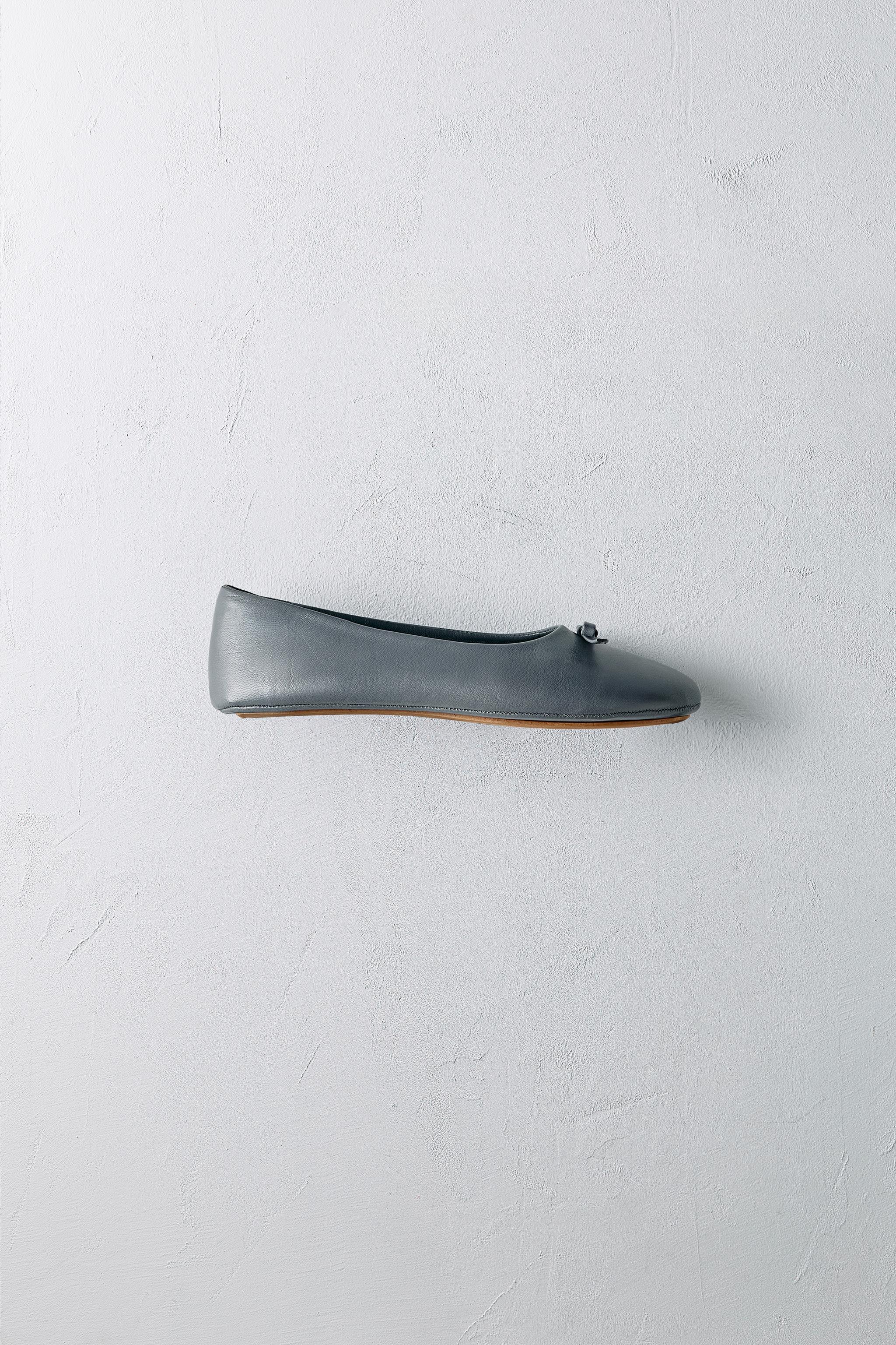 LEATHER BALLET FLATS LIMITED EDITION