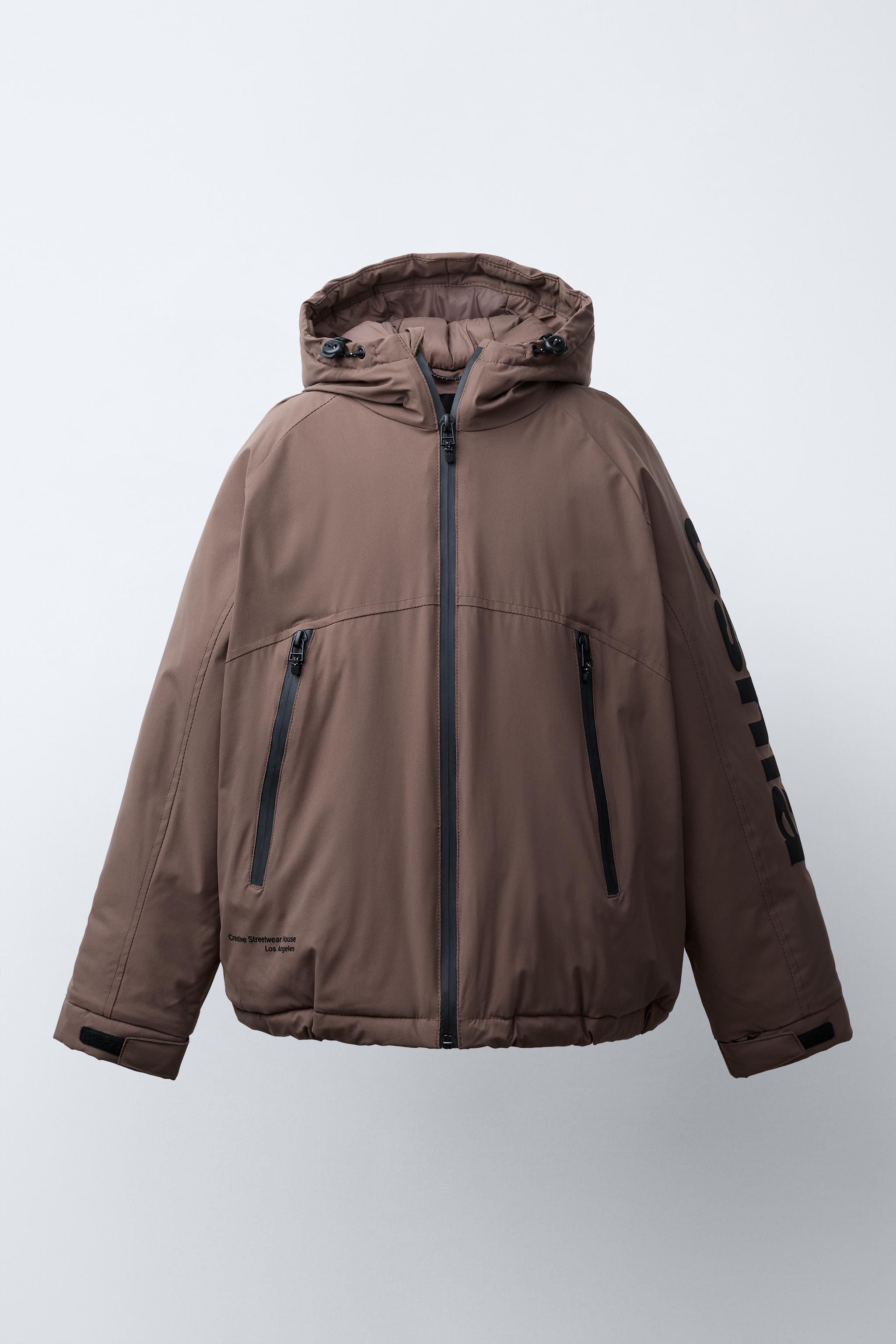 ZIPPERED PUFFER JACKET