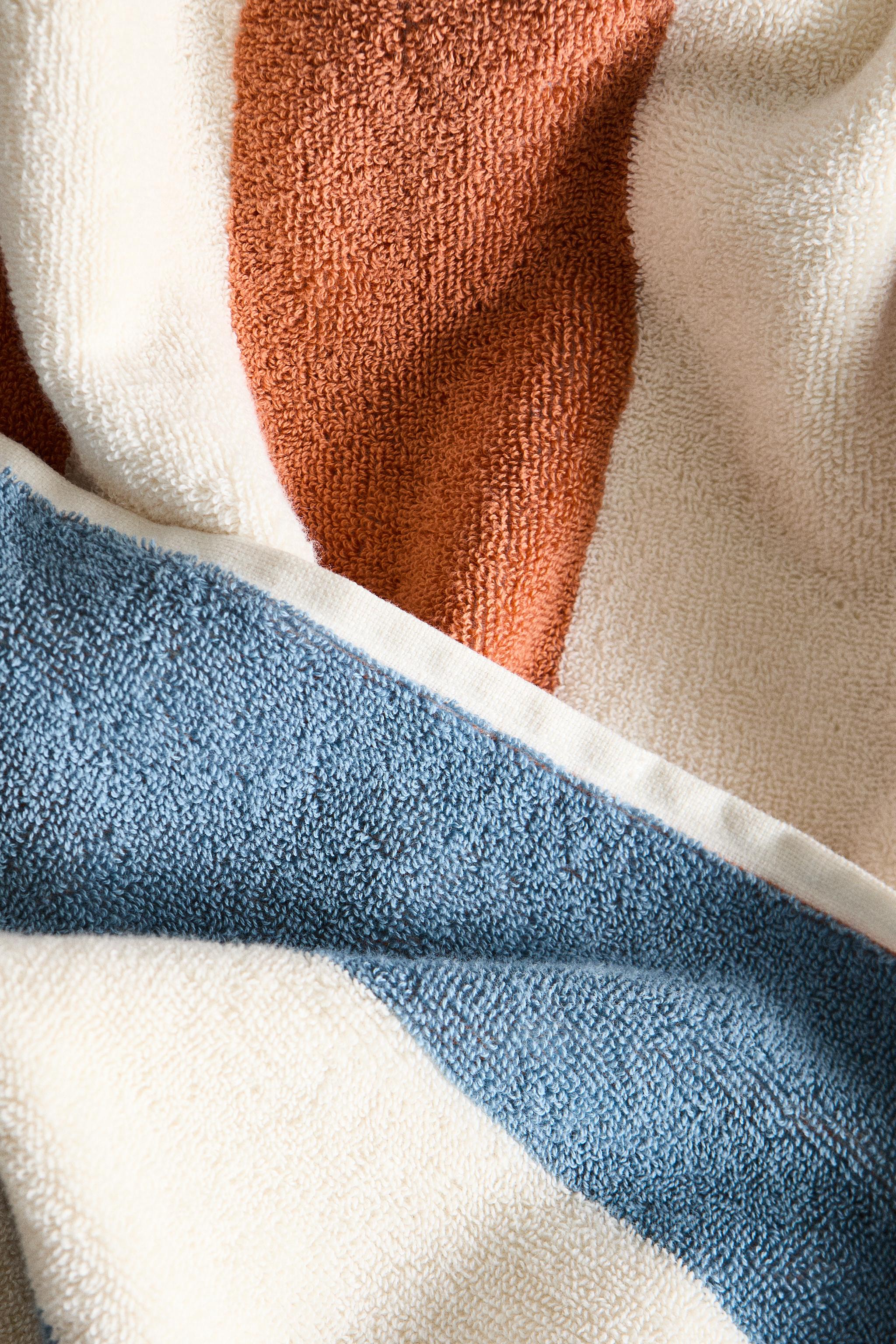 REVERSIBLE STRIPED COTTON TOWEL