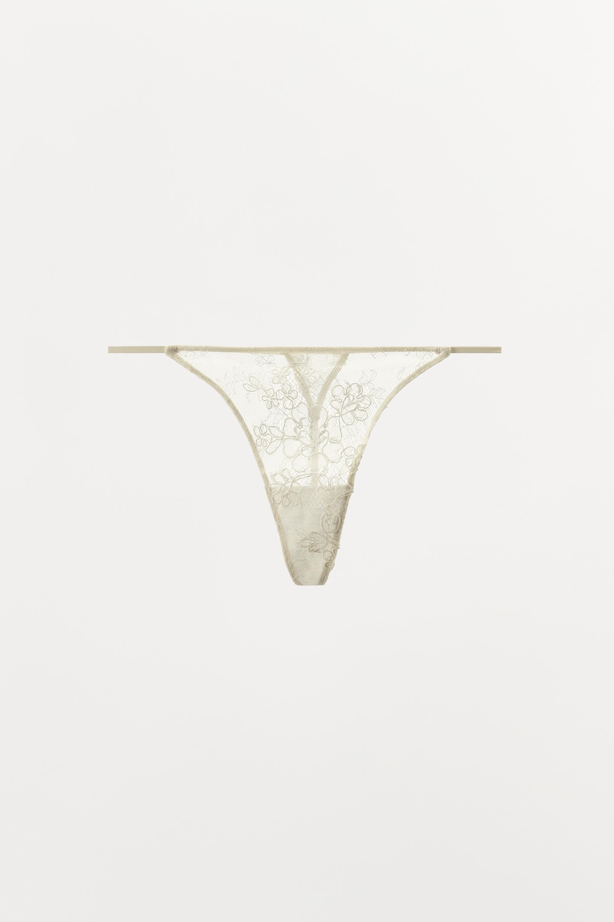 LIMITED EDITION LACE THONG