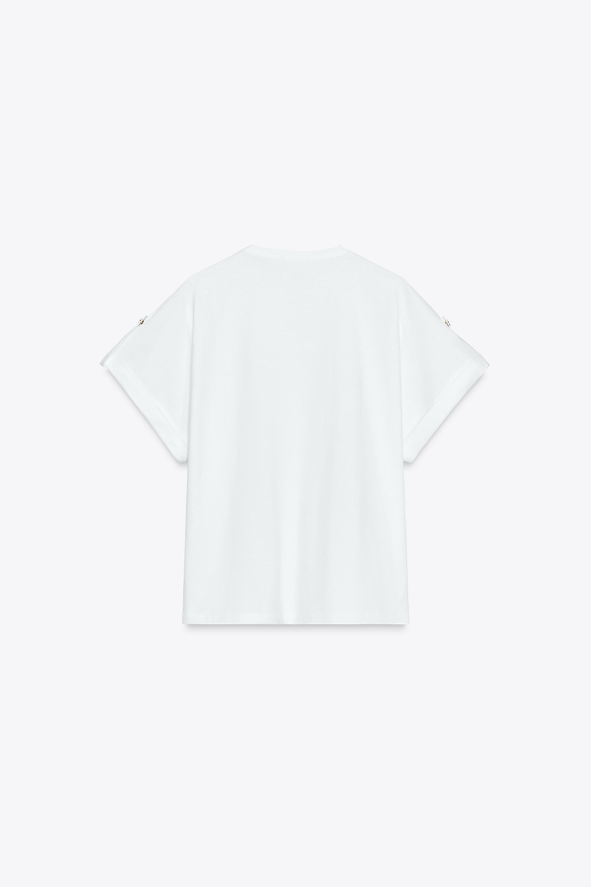 TAB BUTTON T-SHIRT