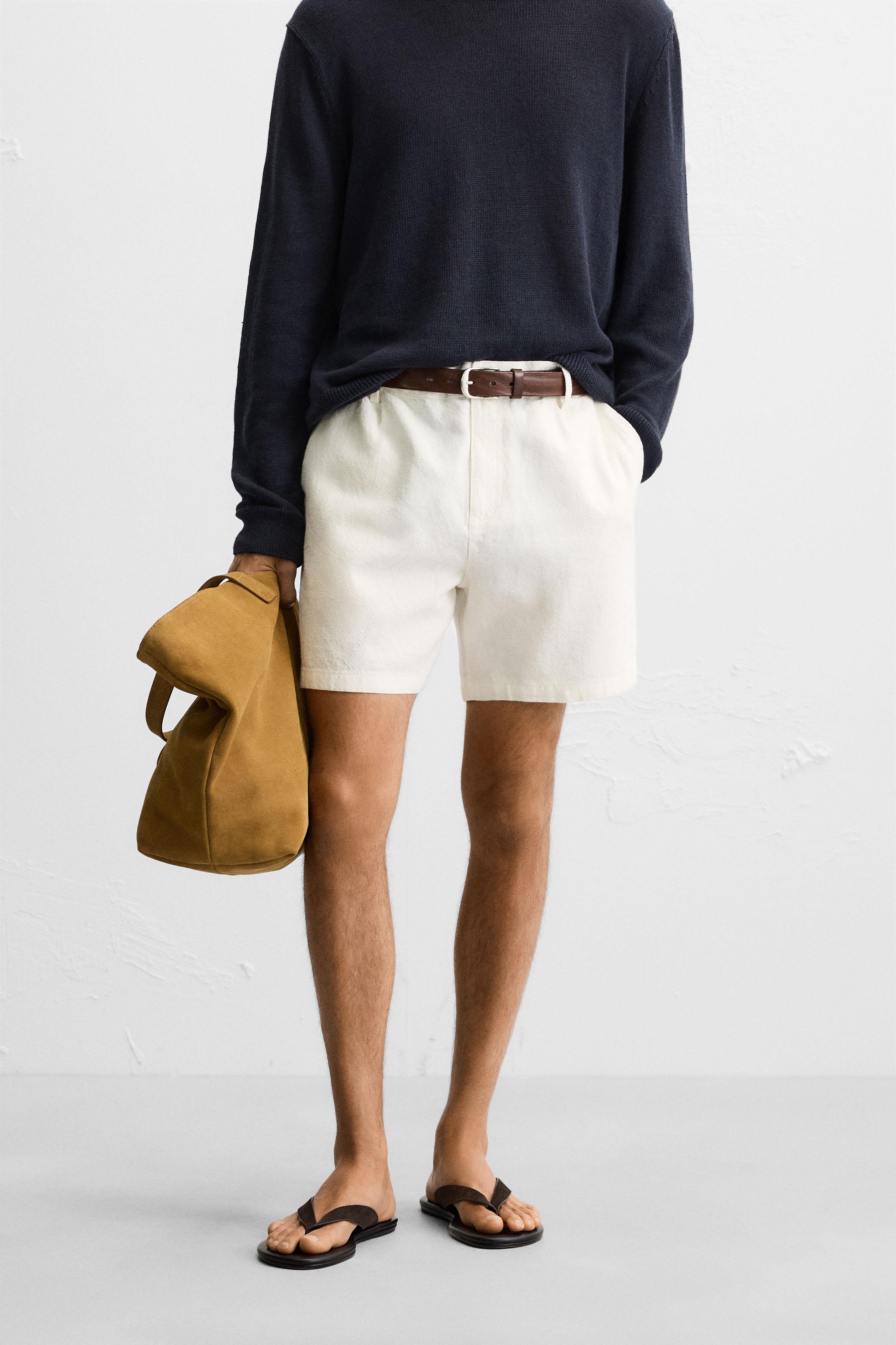 LINEN - COTTON SHORTS