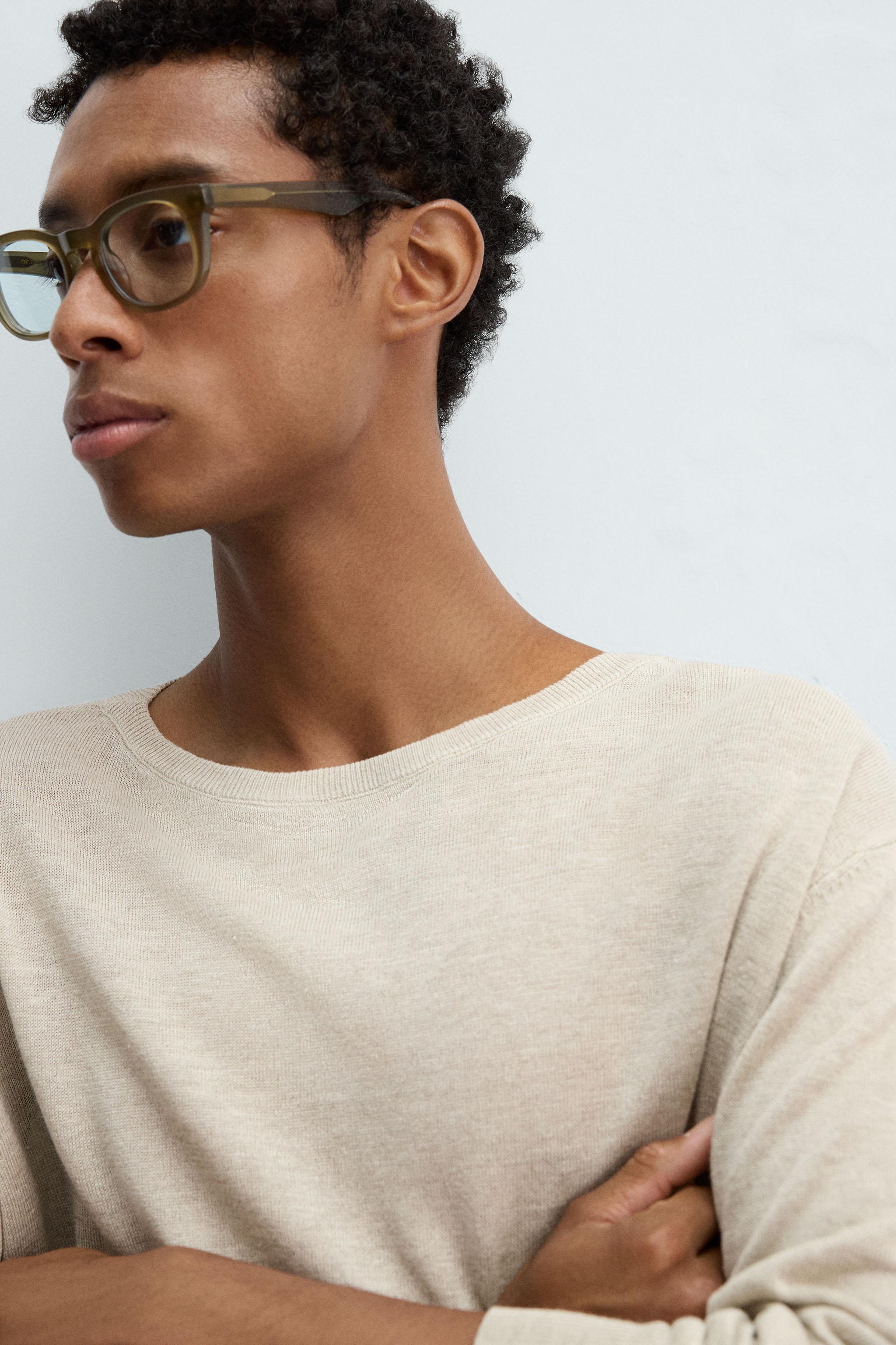 LIGHTWEIGHT LINEN SWEATER