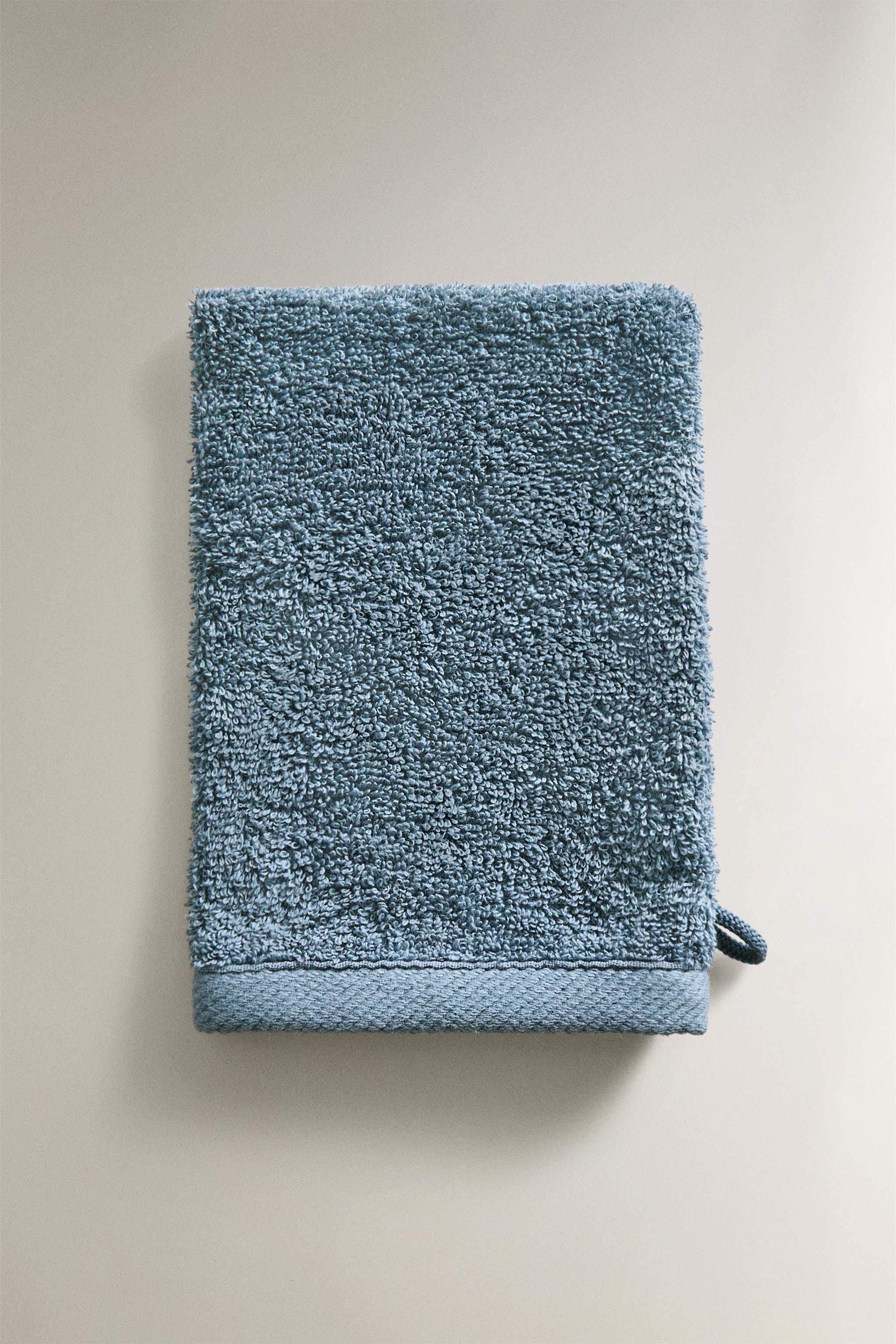 COTTON TERRYCLOTH BATH MITT