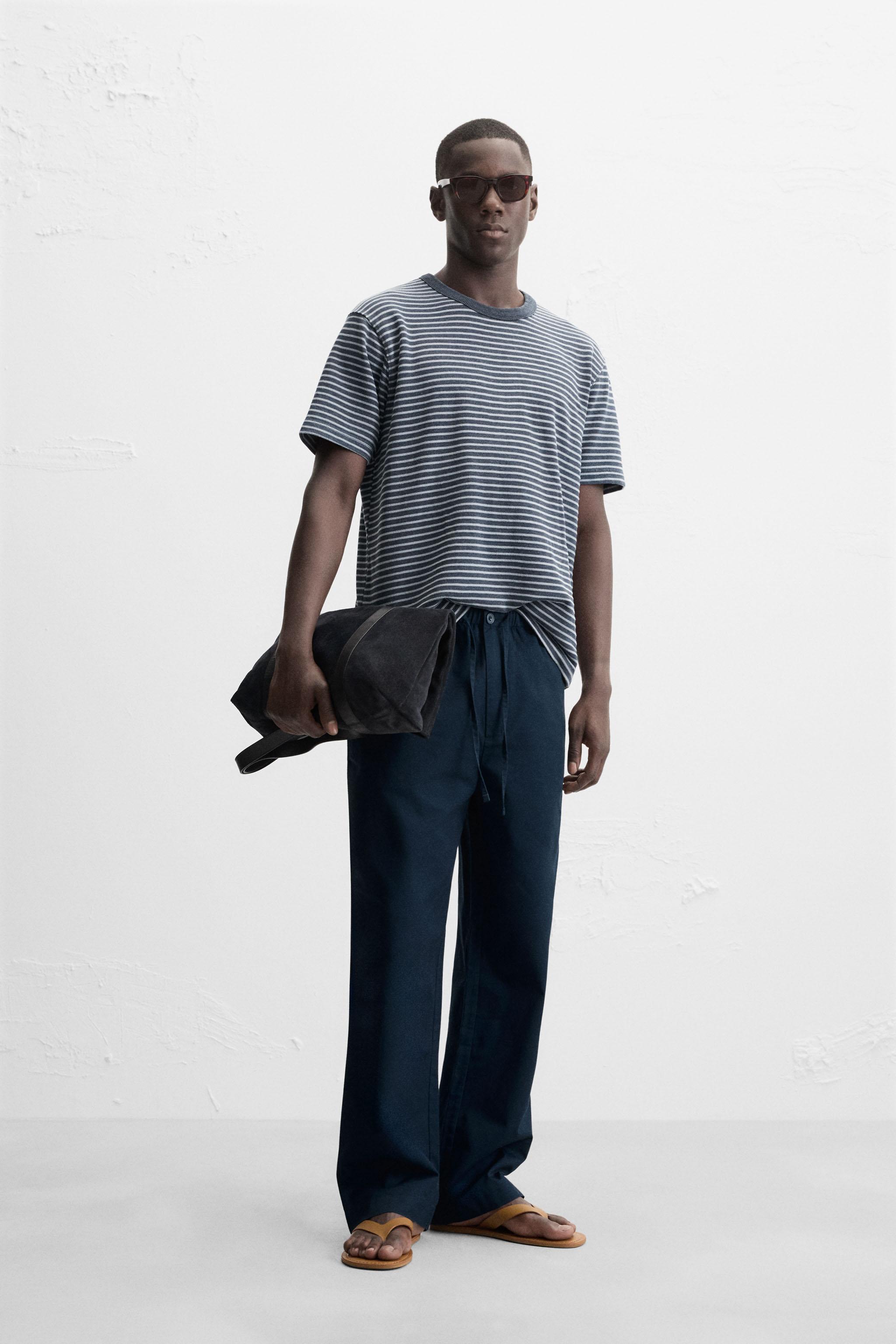 STRIPED JACQUARD SWEATSHIRT