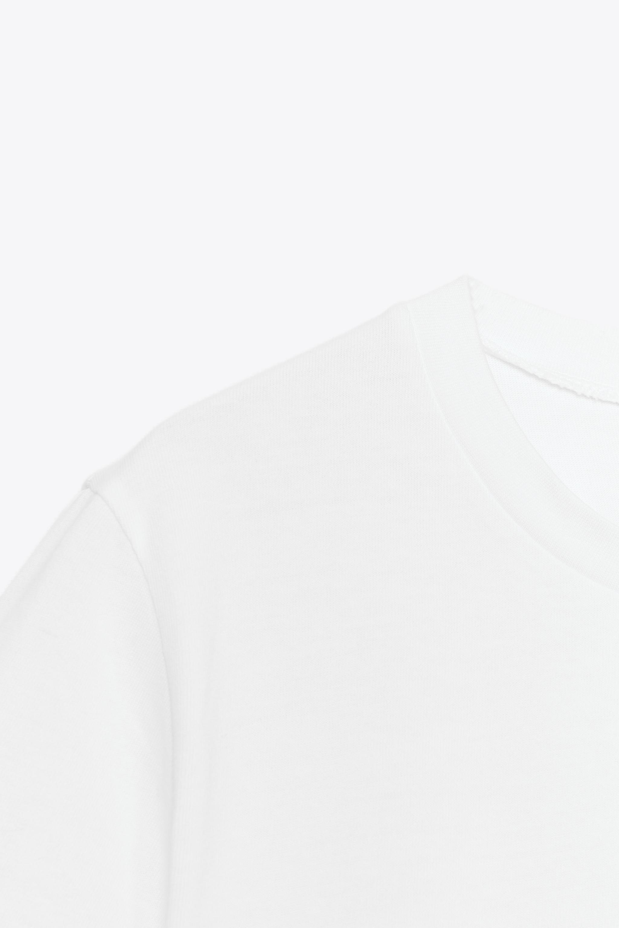 CONTRAST BOW T-SHIRT