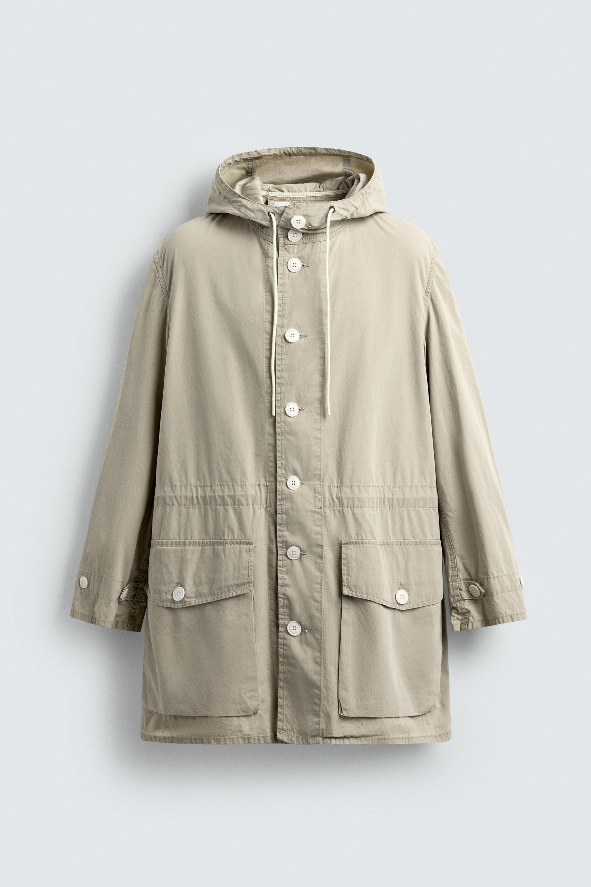 LIGHTWEIGHT SHORT COTTON PARKA