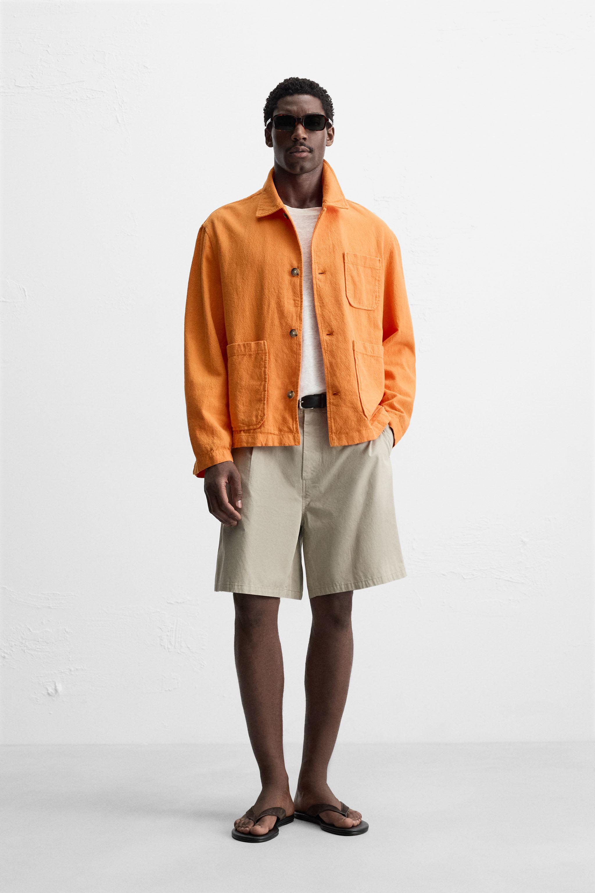 LINEN - COTTON OVERSHIRT