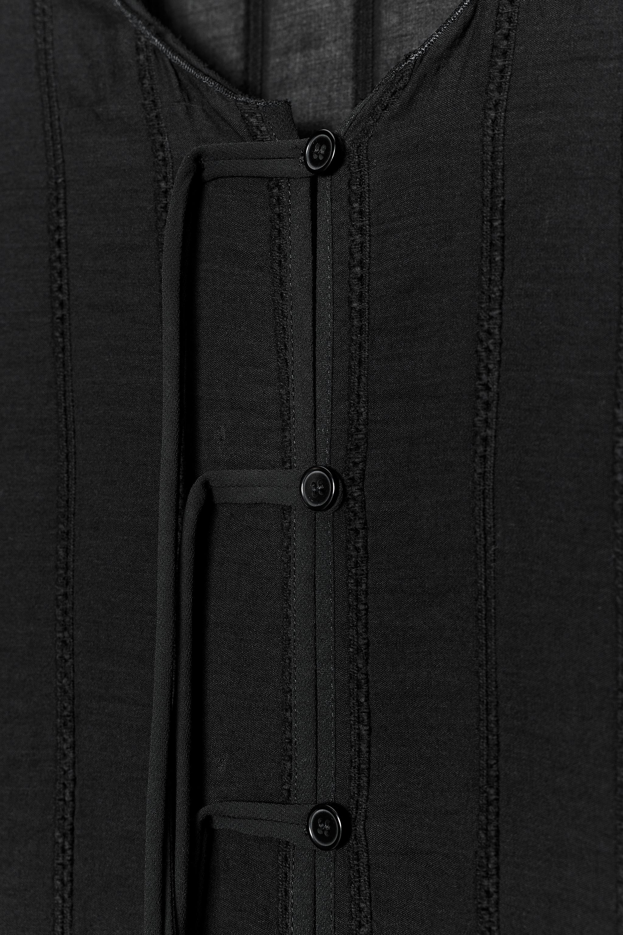 ZW COLLECTION MIDI FROG FASTENER DRESS