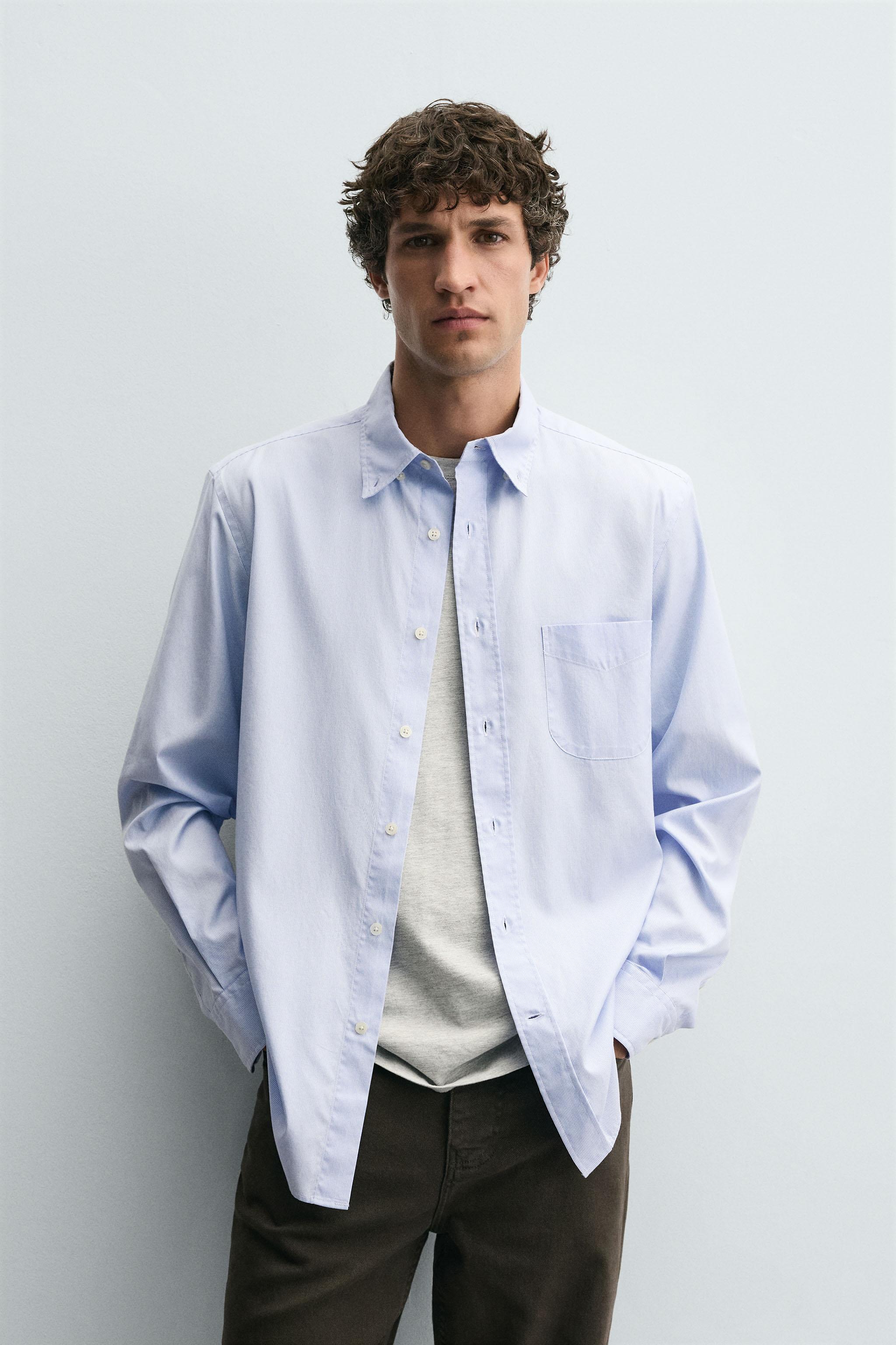 REGULAR FIT STRIPED SHIRT