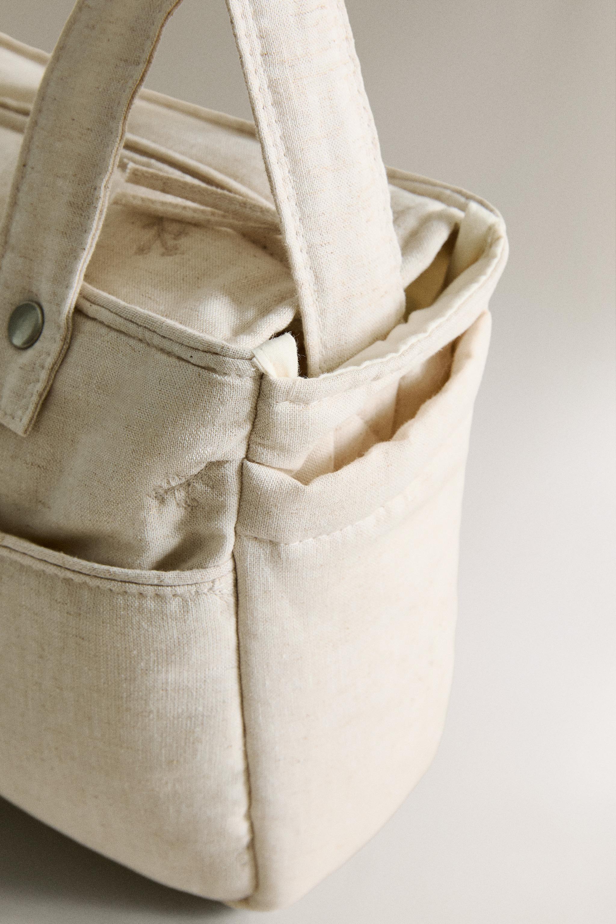 EMBROIDERED DIAPER BAG