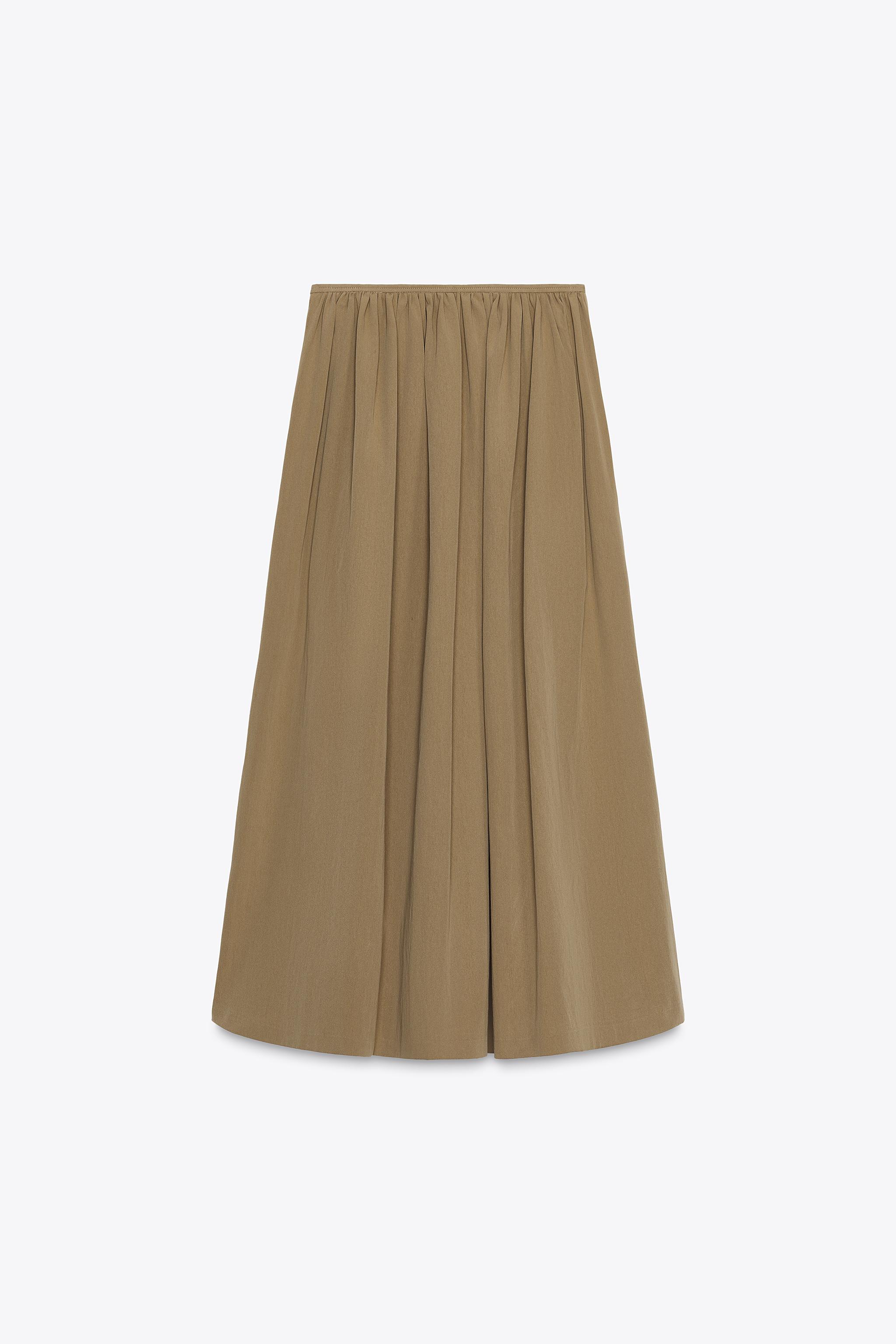 ZW COLLECTION CAPE MIDI SKIRT