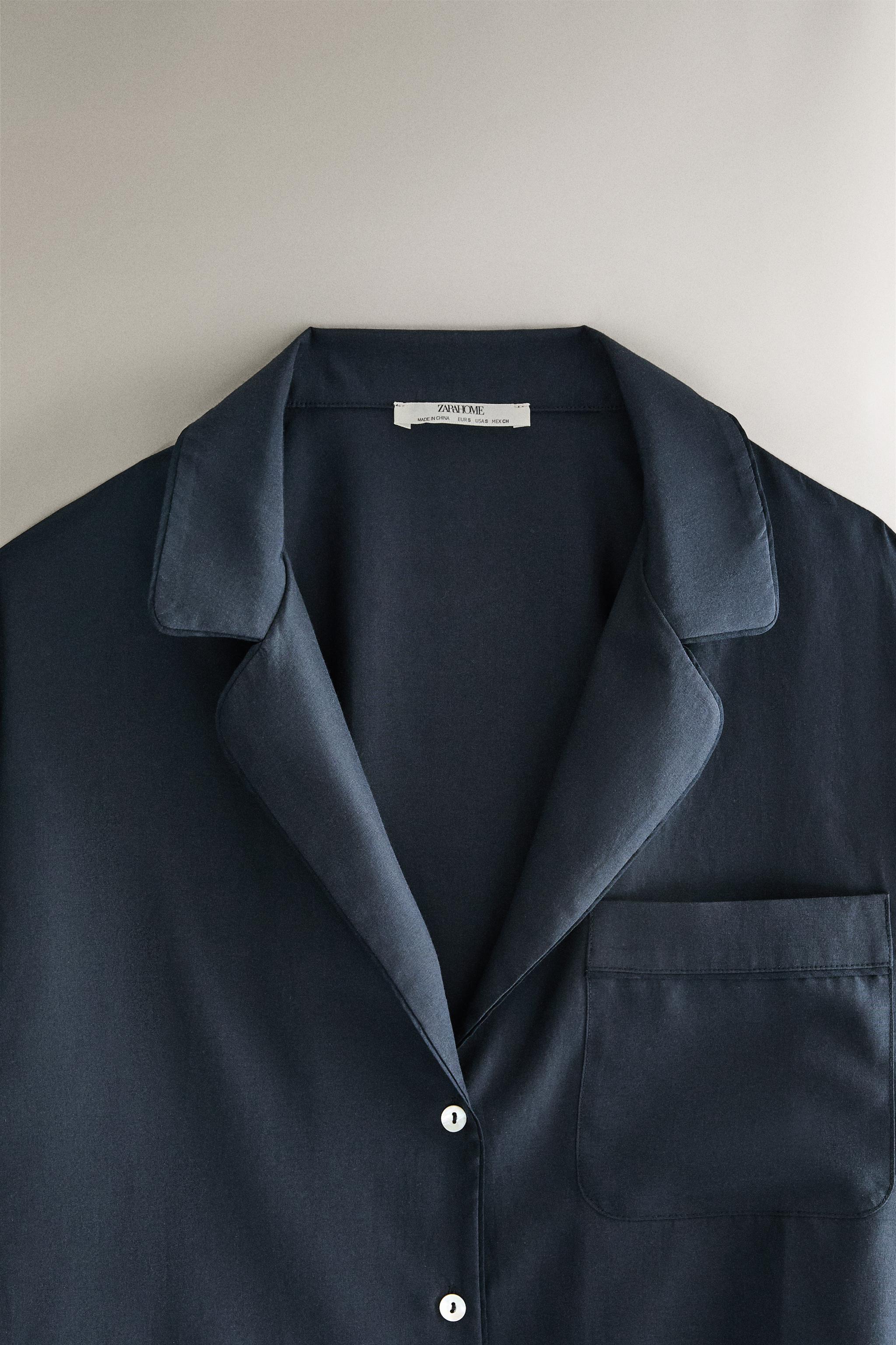 SILK AND COTTON SHIRT