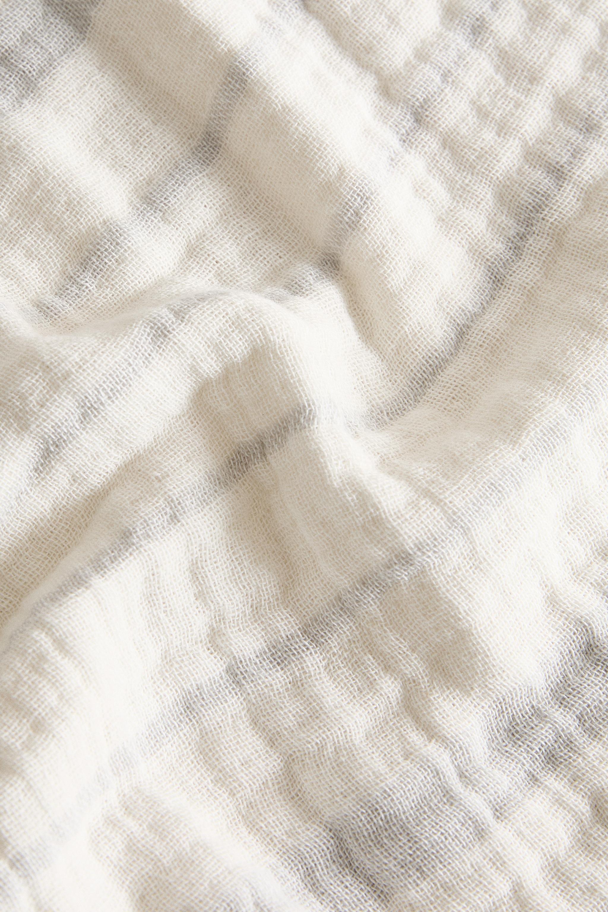 CHILDREN'S STRIPED MUSLIN BLANKET