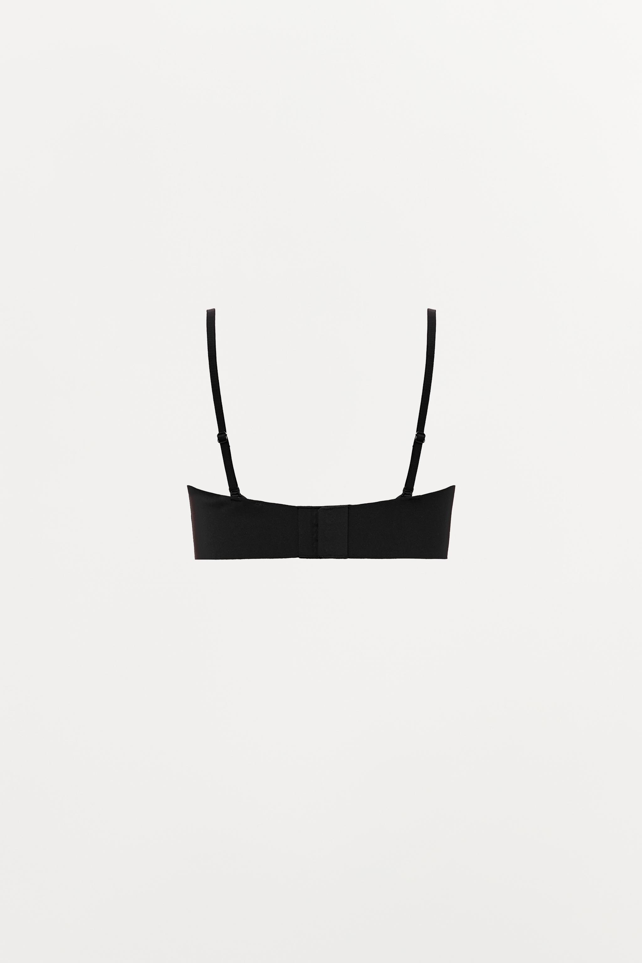 STRAPPY BANDEAU BRA WITH POLYAMIDE