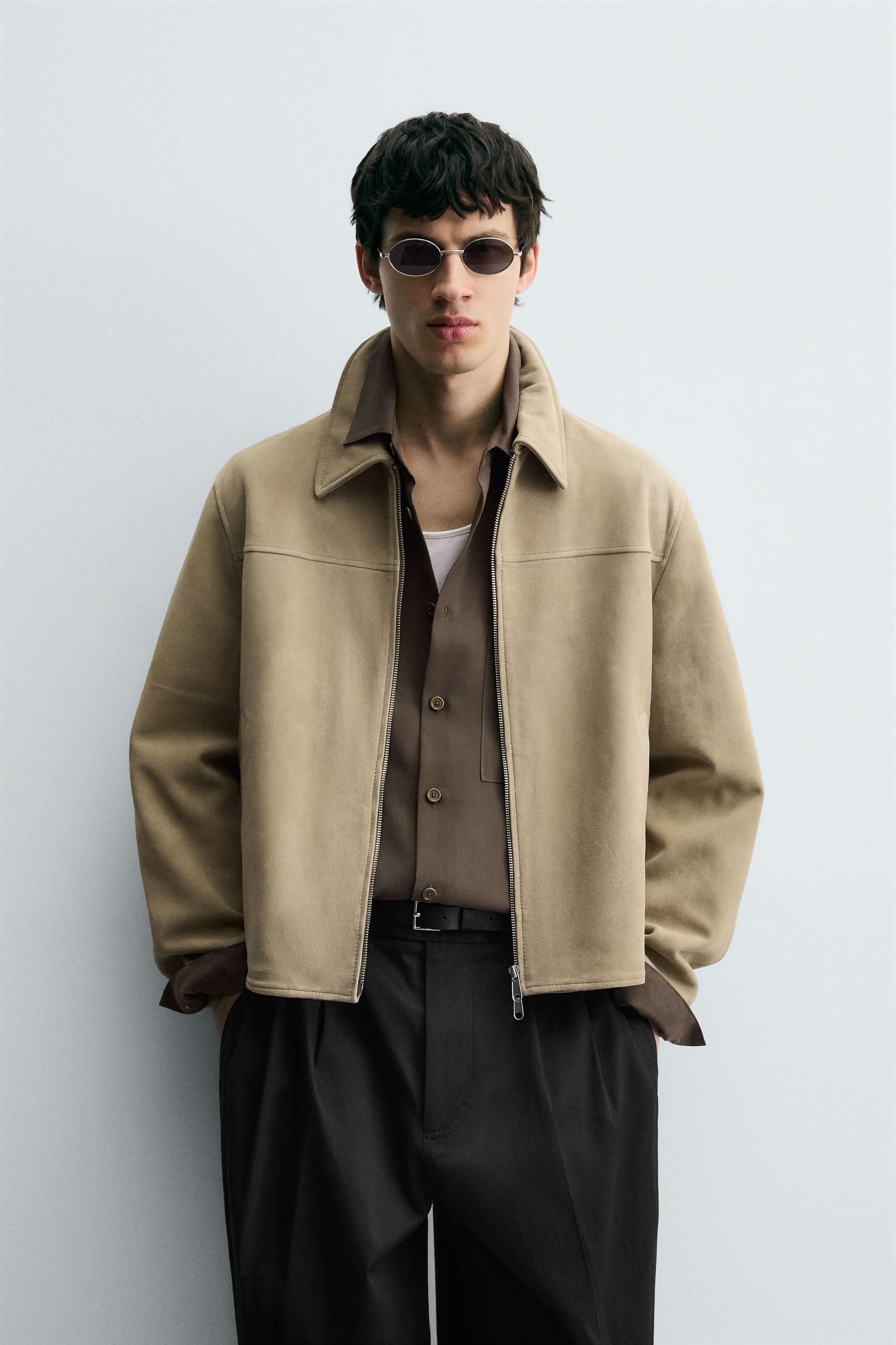 SUEDE LEATHER JACKET