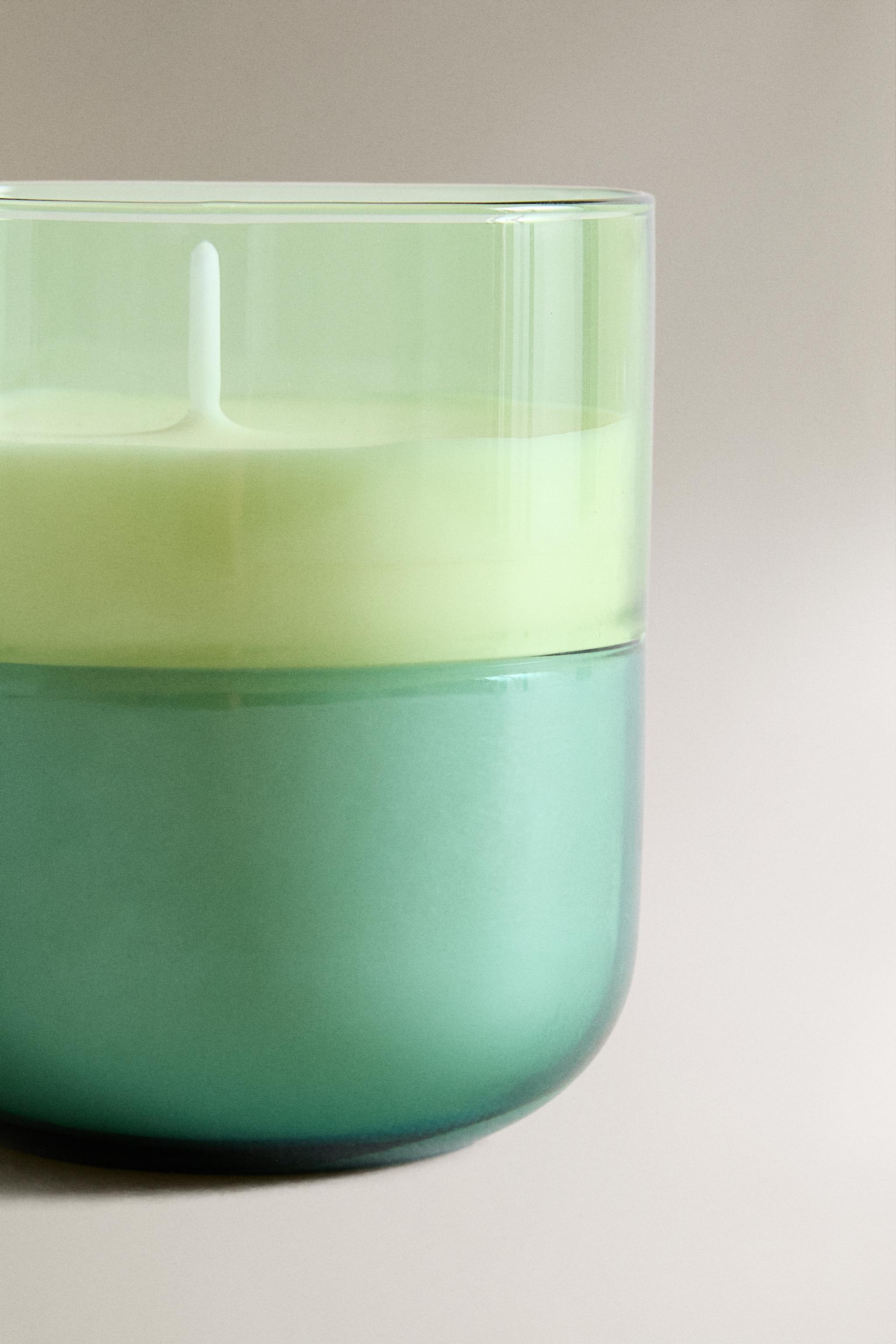 (220 G) LIME & PEPPERMINT SCENTED CANDLE