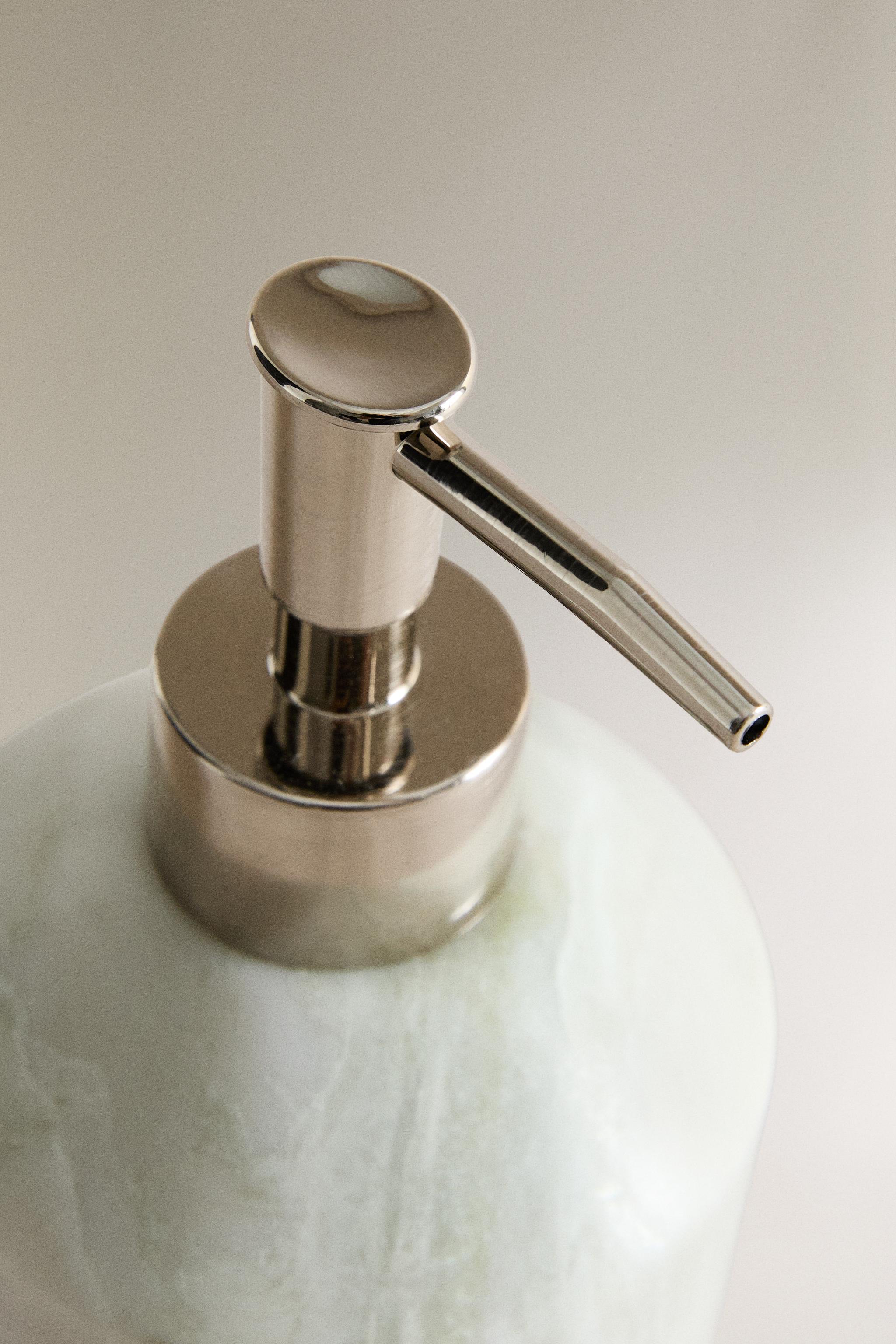 MARBLE SOAP DISPENSER