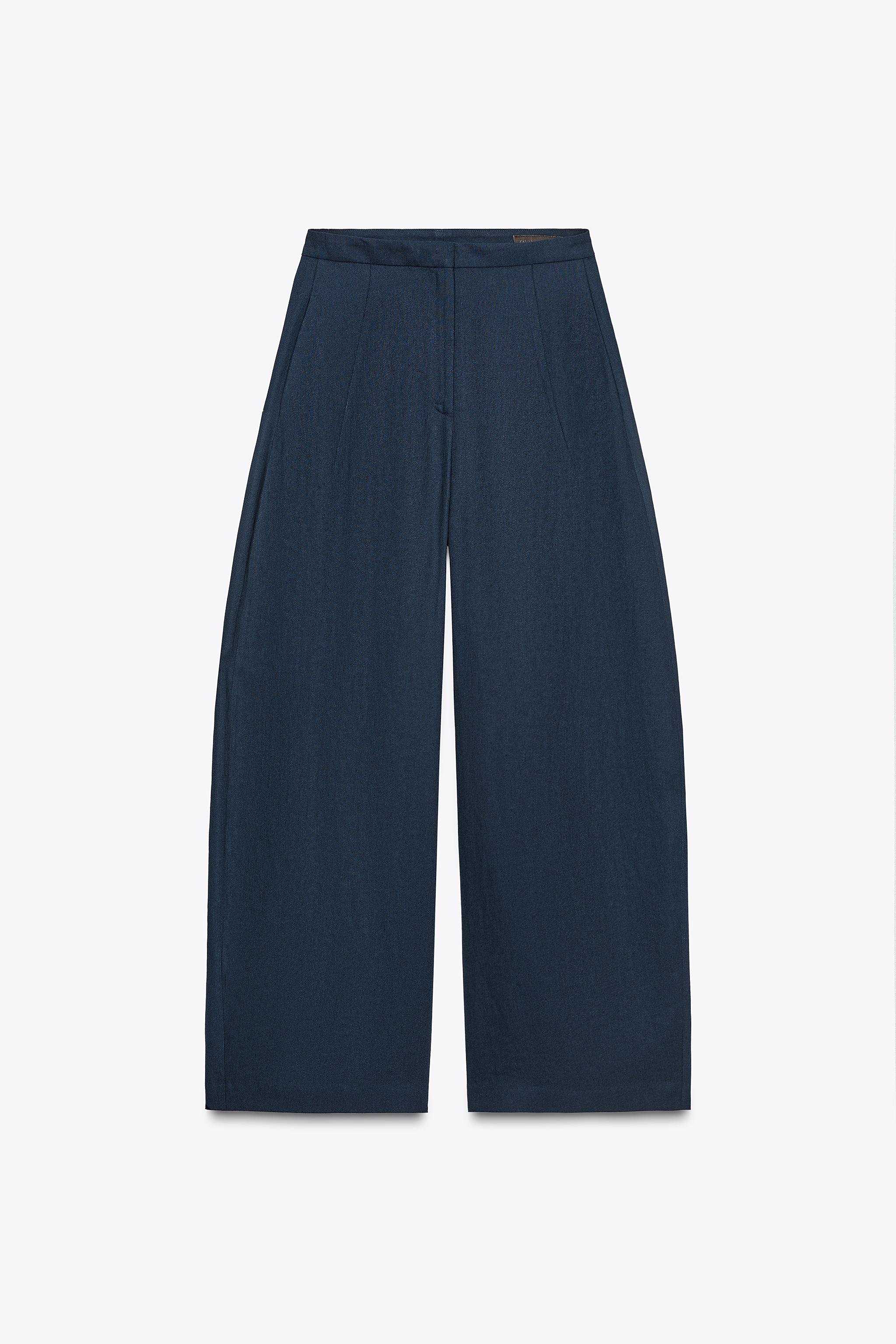 ZW COLLECTION LINEN BALLOON PANTS