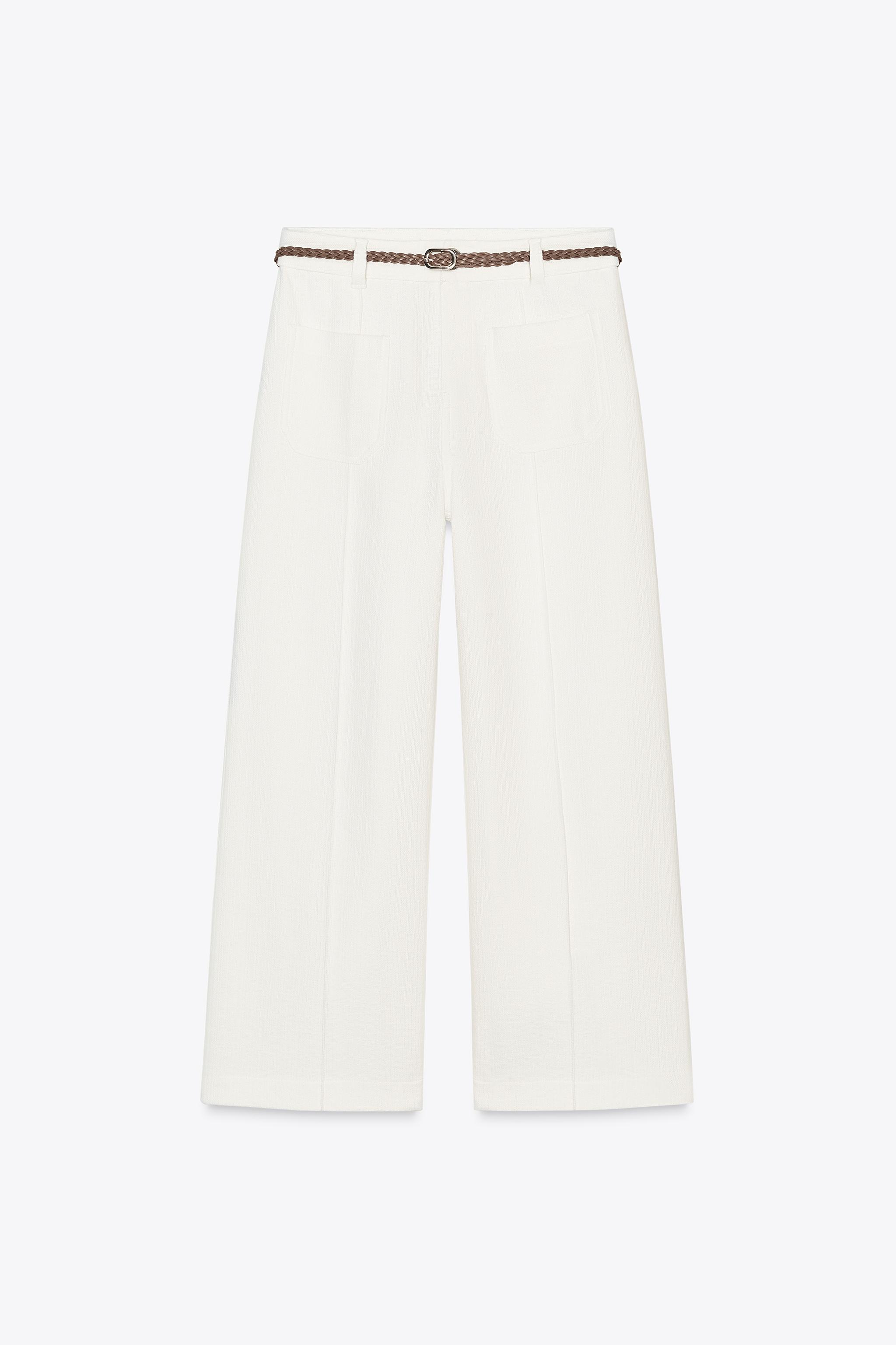 BRAIDED BELT CULOTTES