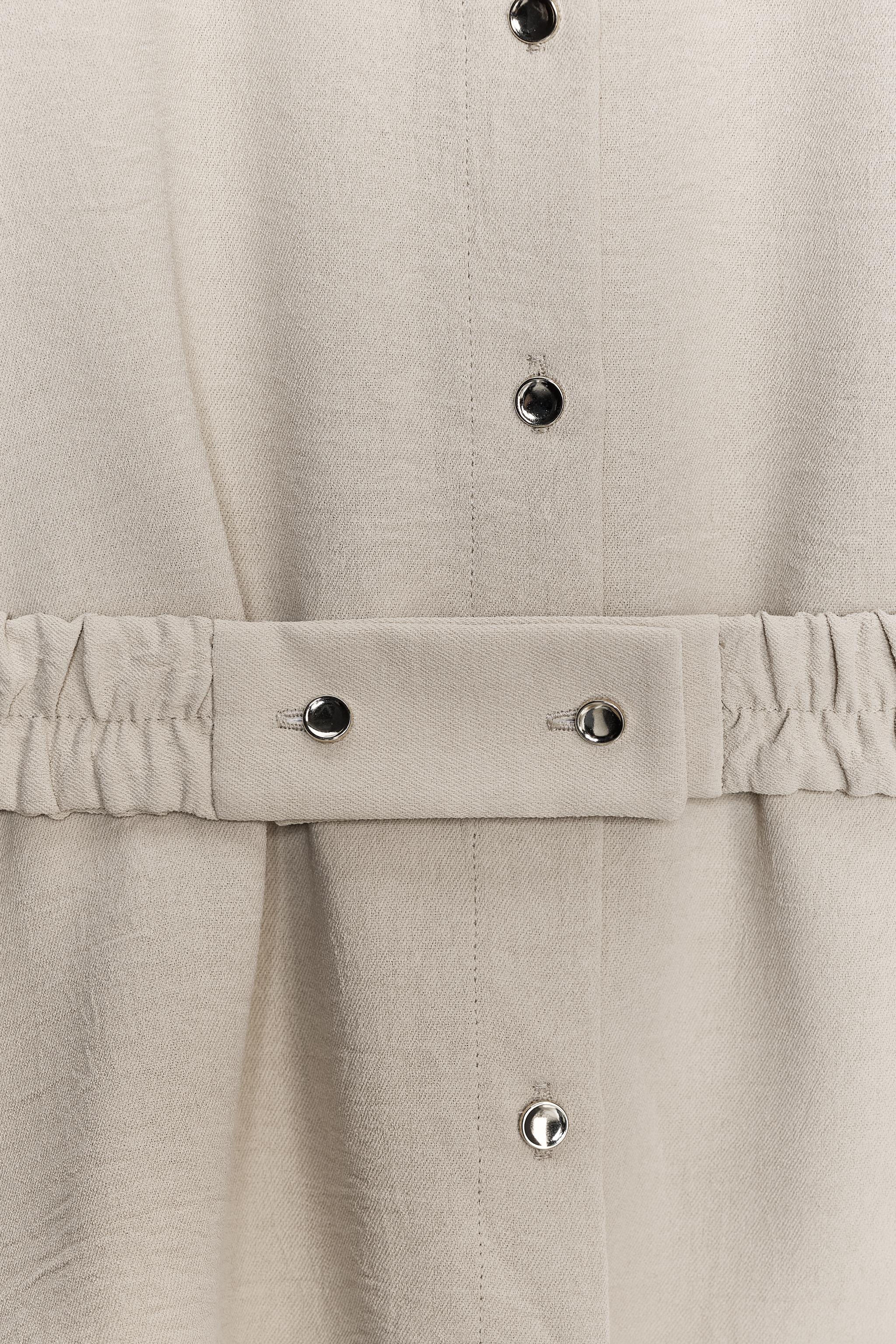 BELTED SAFARI SHIRT