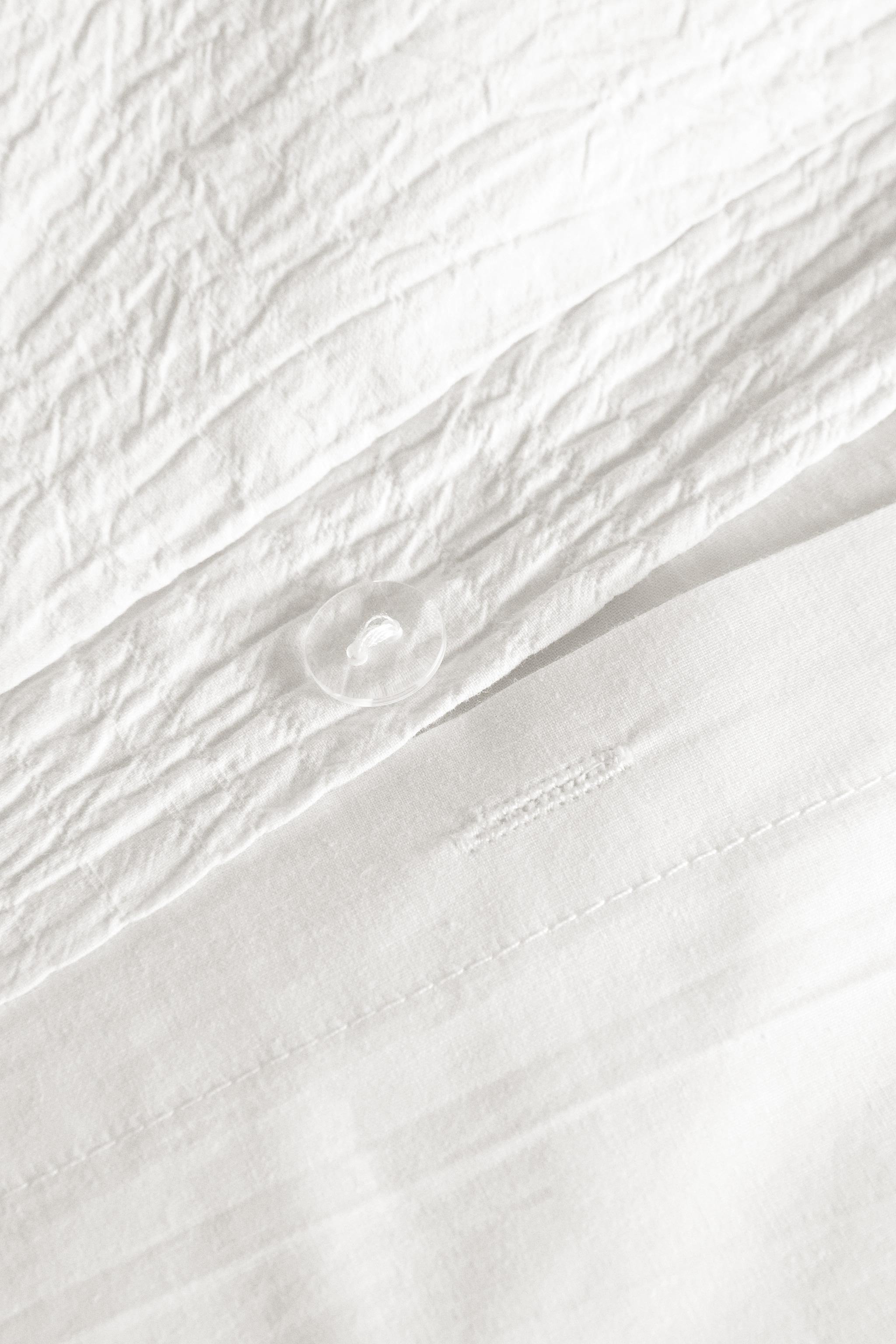 TEXTURED DUVET COVER