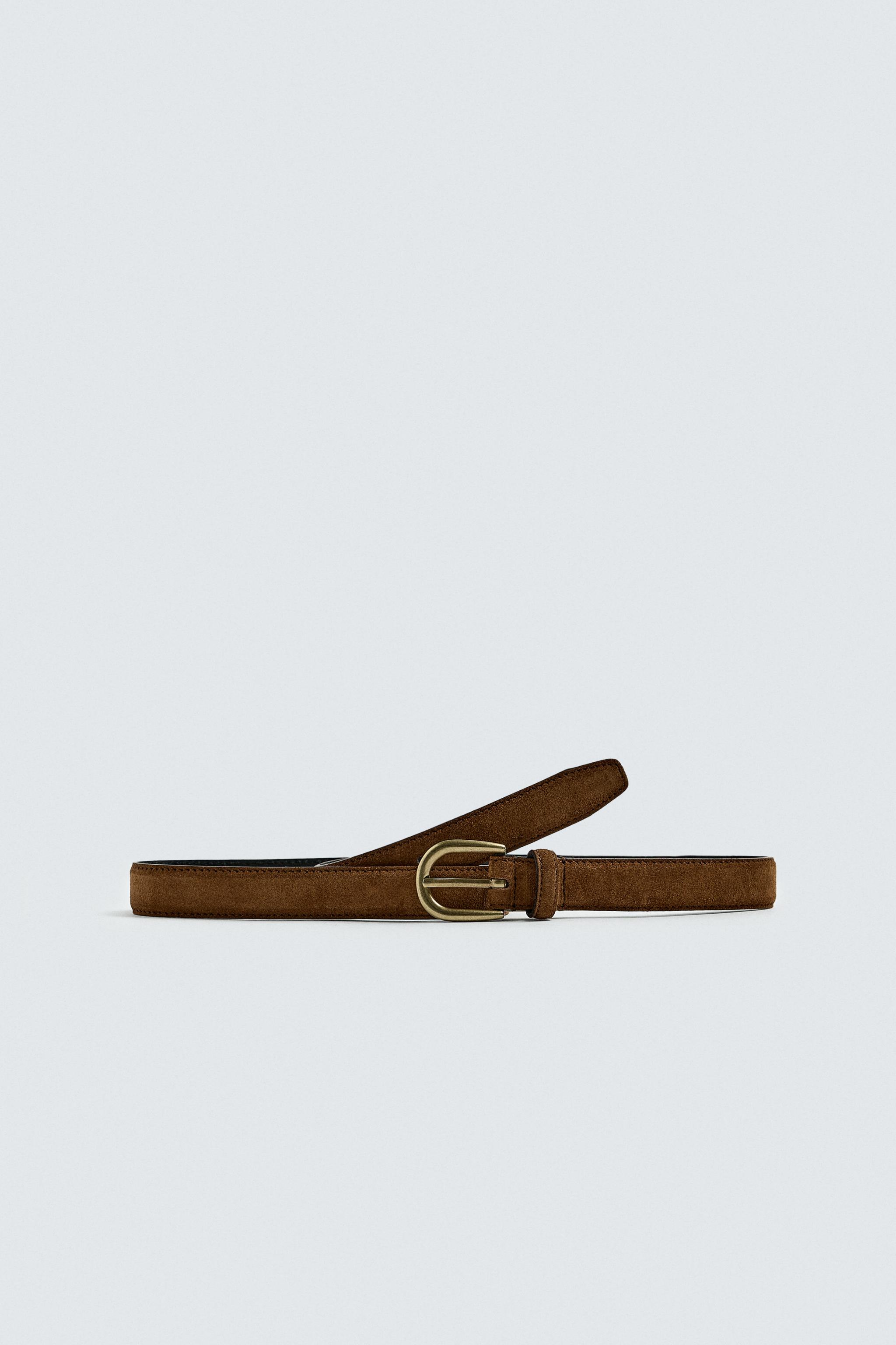 SPLIT LEATHER BELT