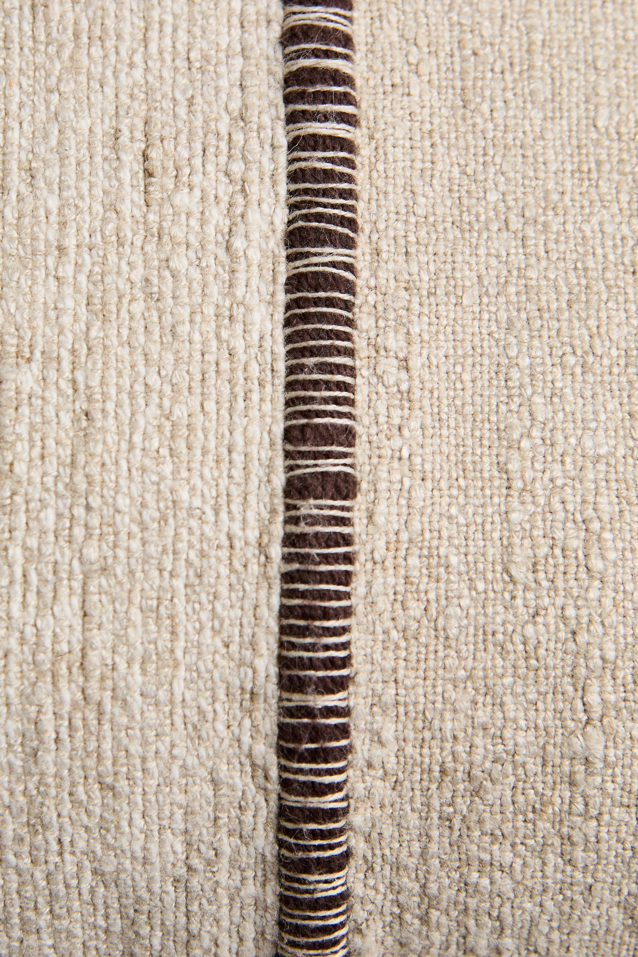 LINED THROW PILLOW COVER