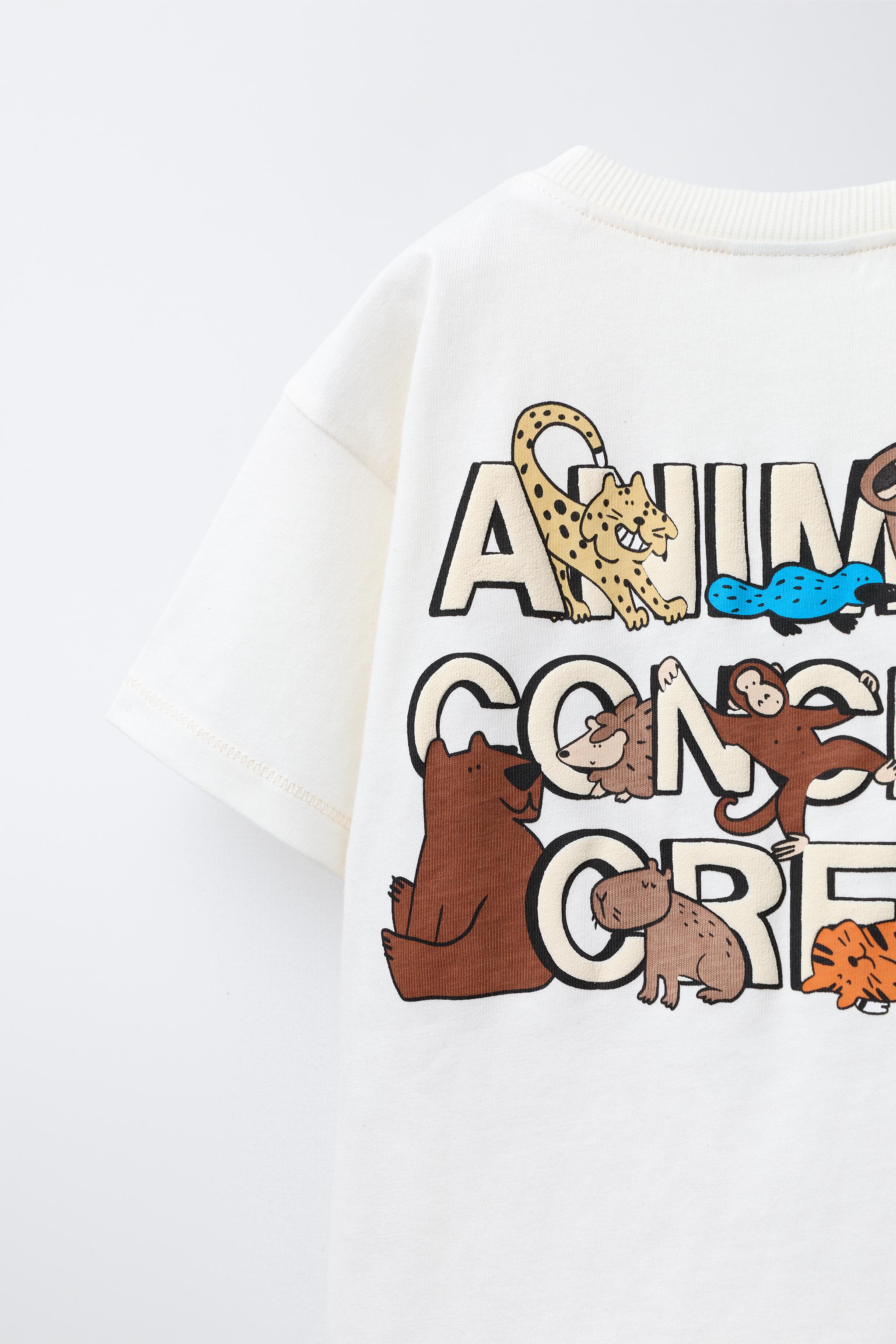 ANIMAL PRINT T-SHIRT