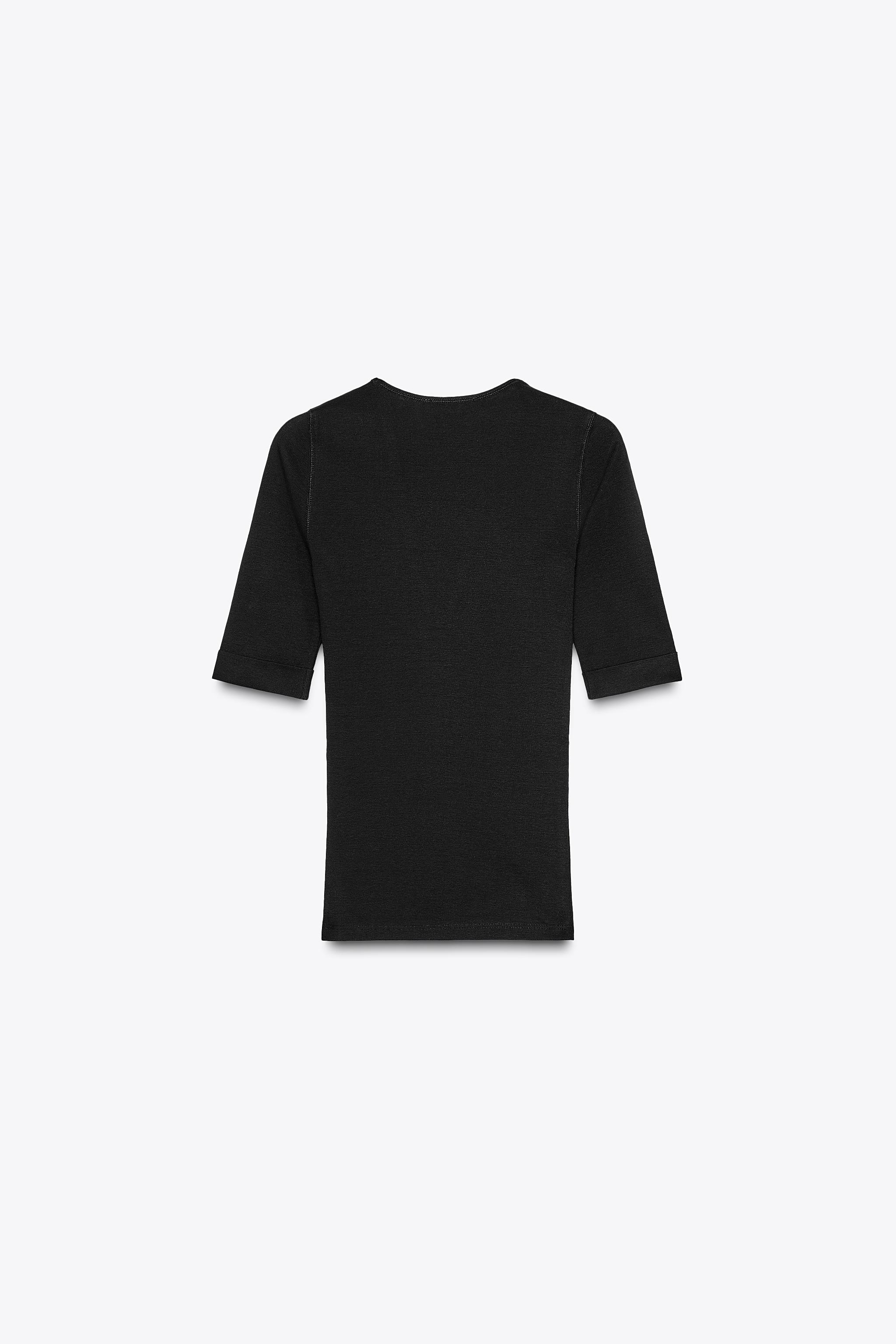 WASHED COTTON T-SHIRT