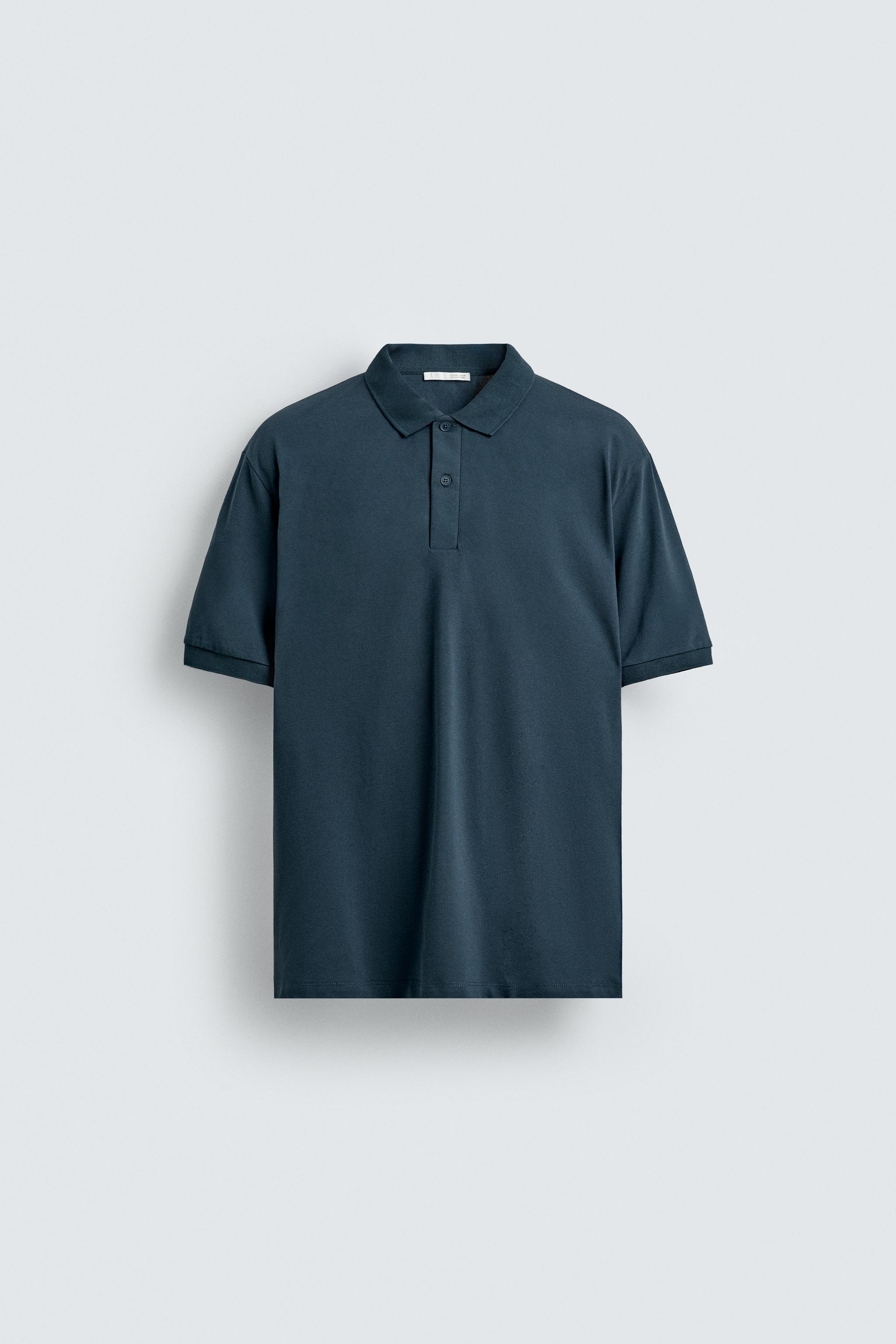 TEXTURED WEAVE PIQUÉ POLO SHIRT