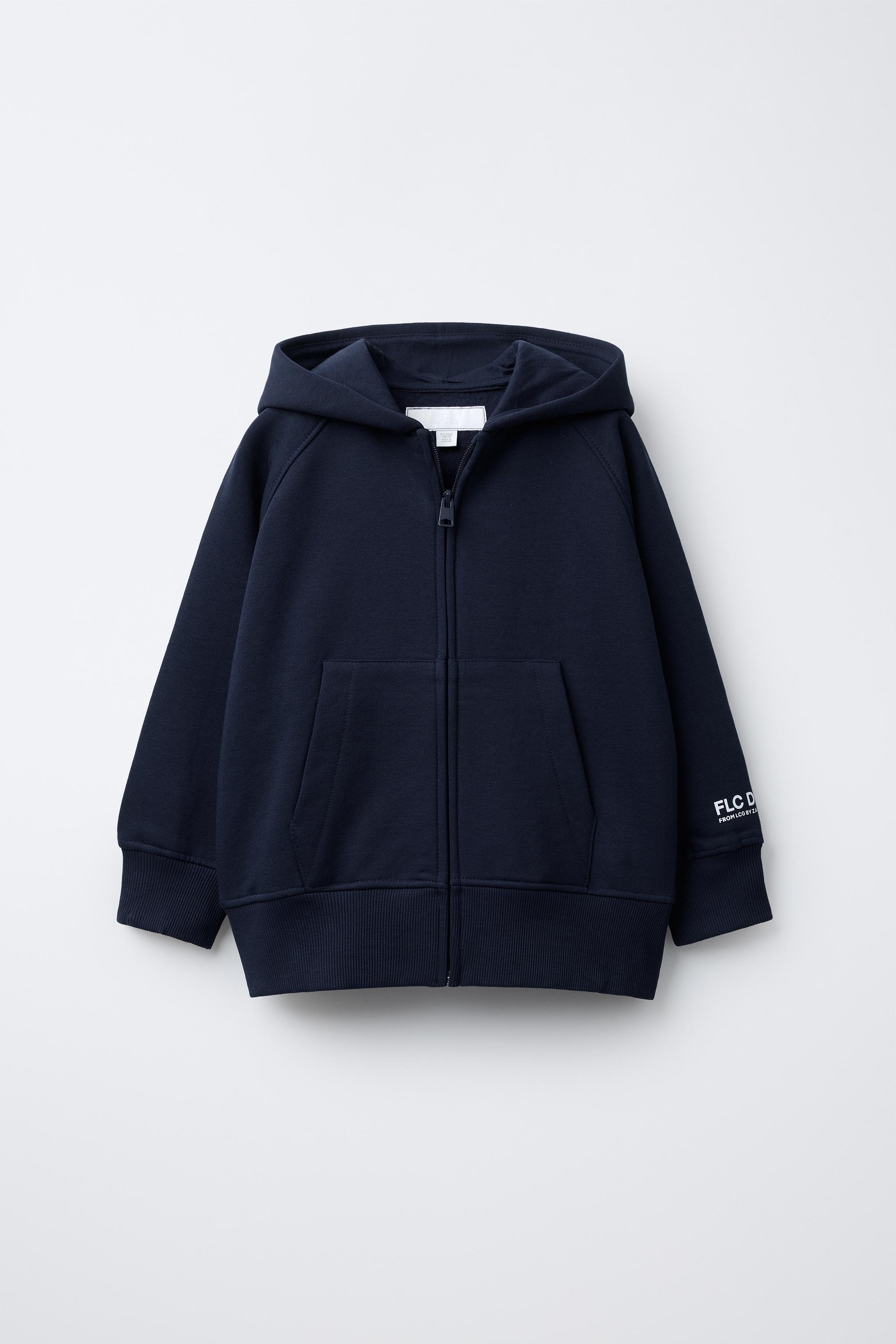 BASIC ZIP SWEATSHIRT