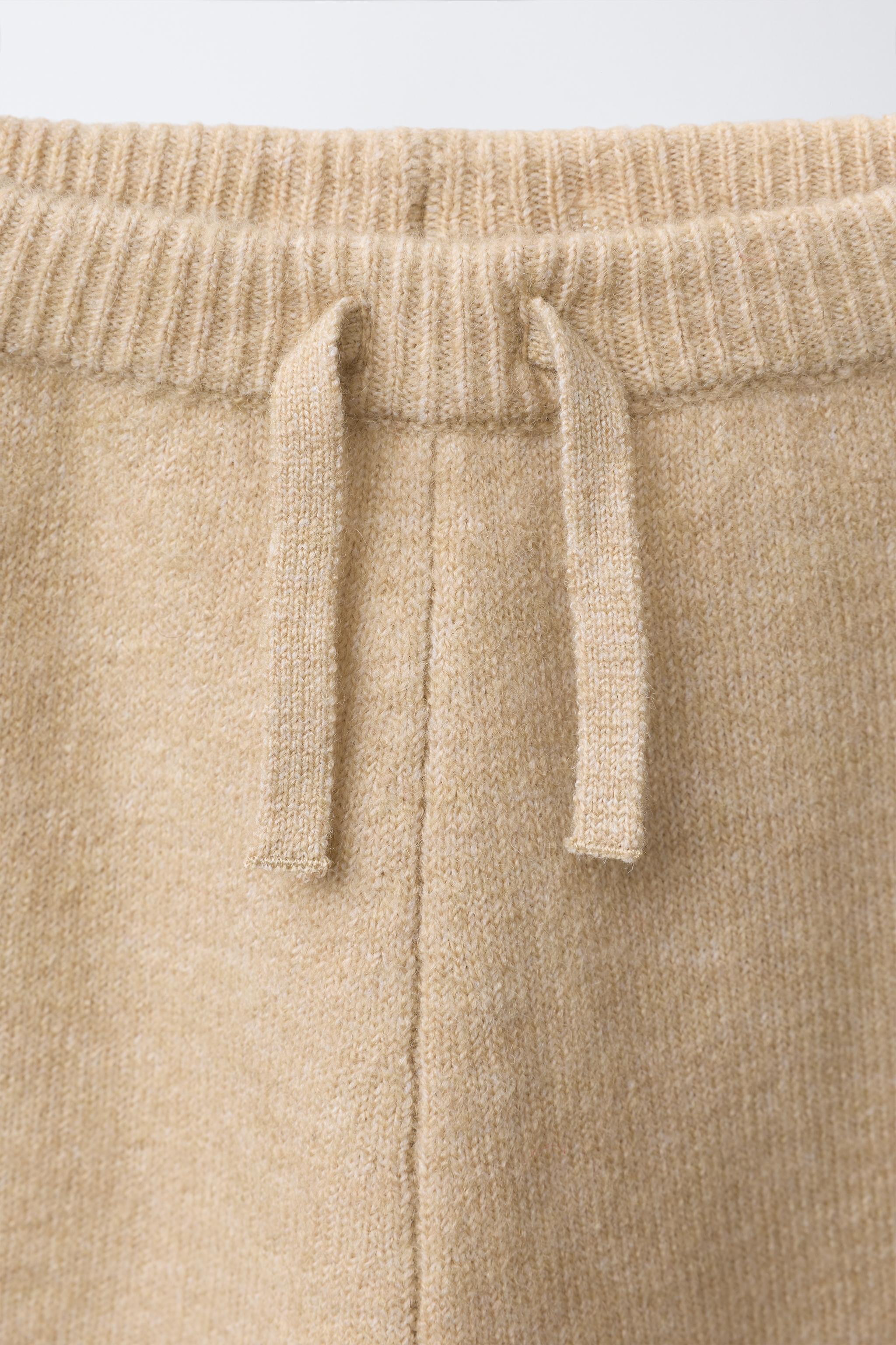 TEDDY BEAR KNIT JOGGING PANTS