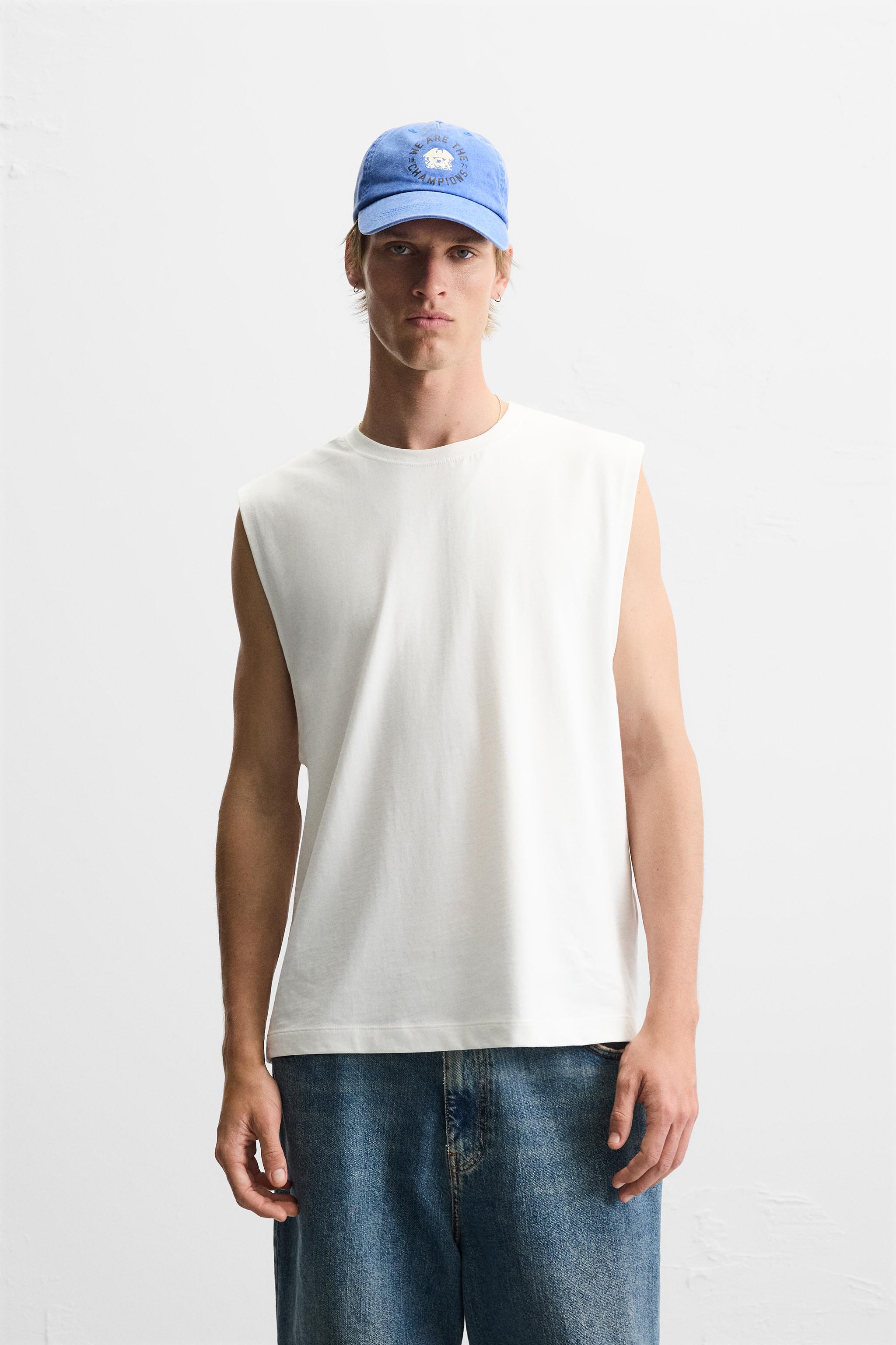 RELAXED FIT TANK T-SHIRT