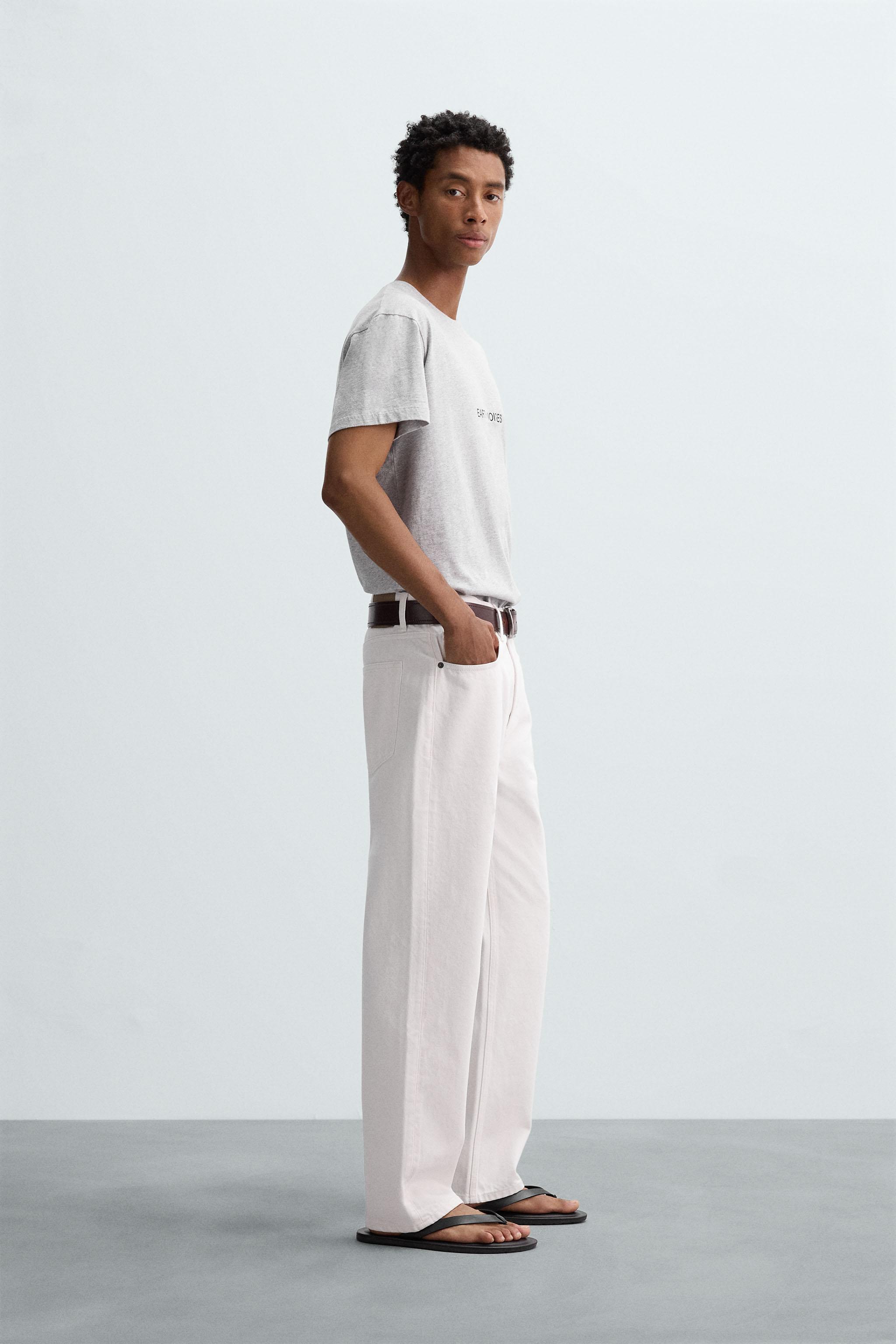 SLIM FIT TEXT T-SHIRT