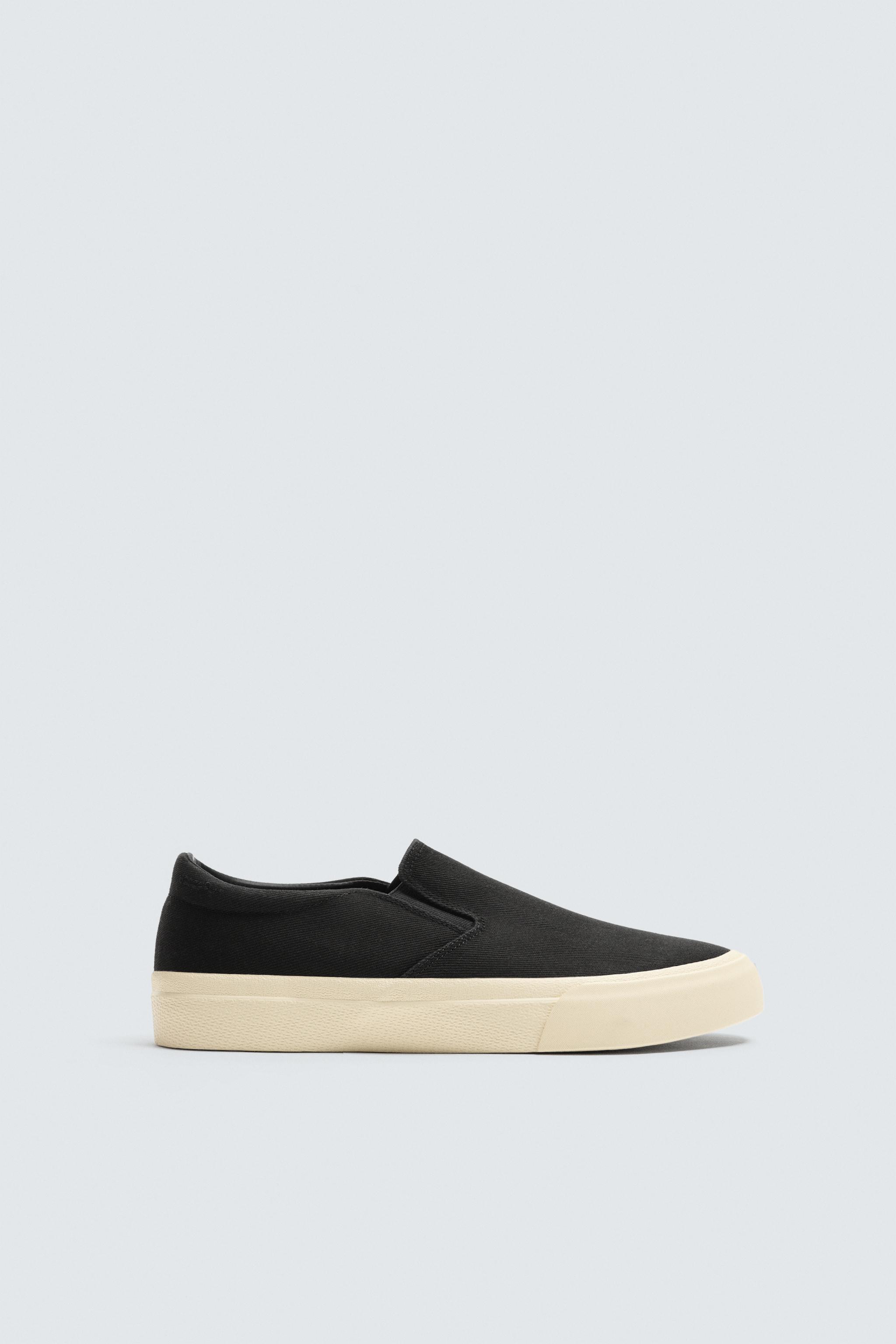 FABRIC LACELESS SNEAKERS