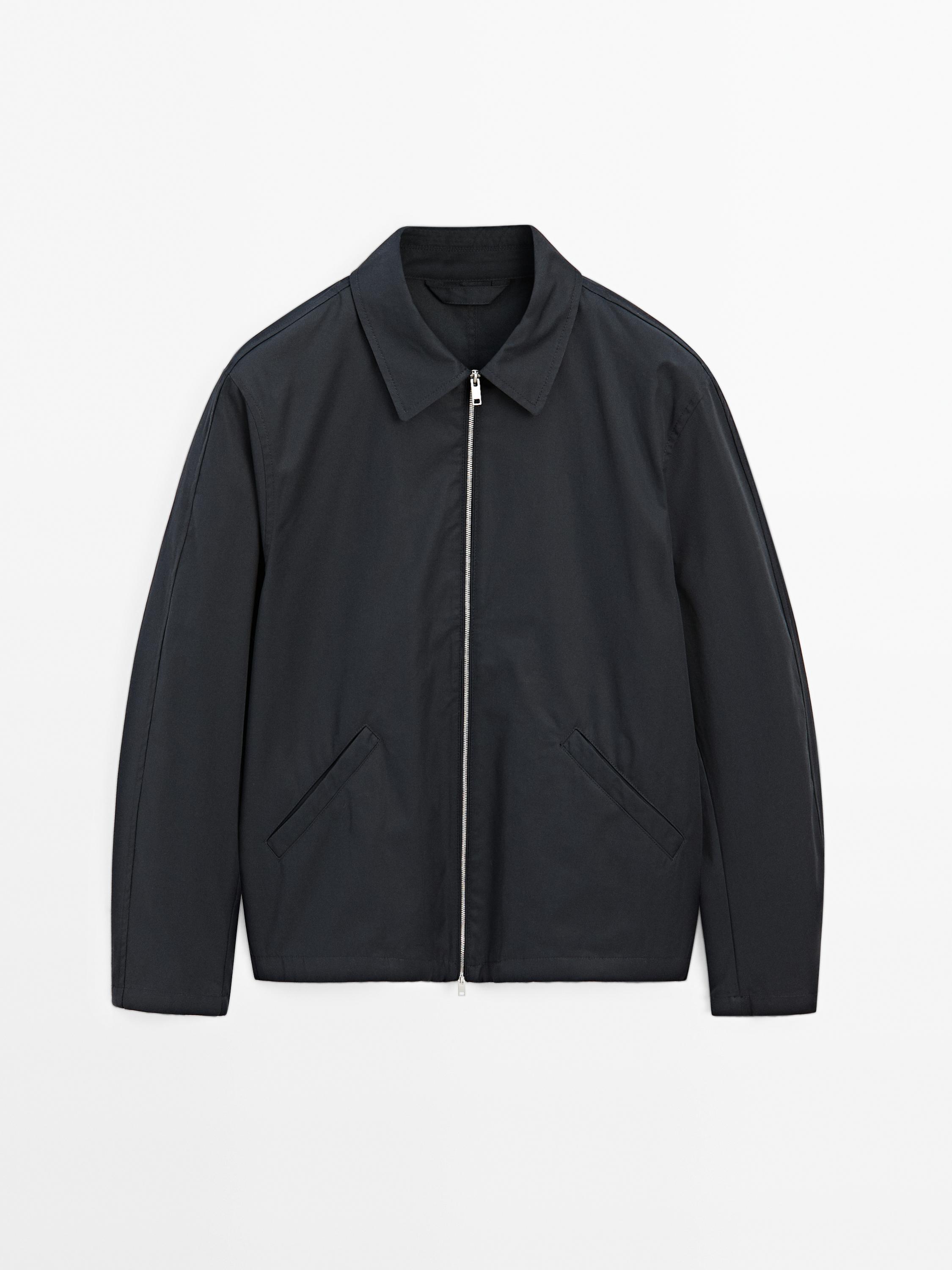 Water-repellent 100% cotton jacket