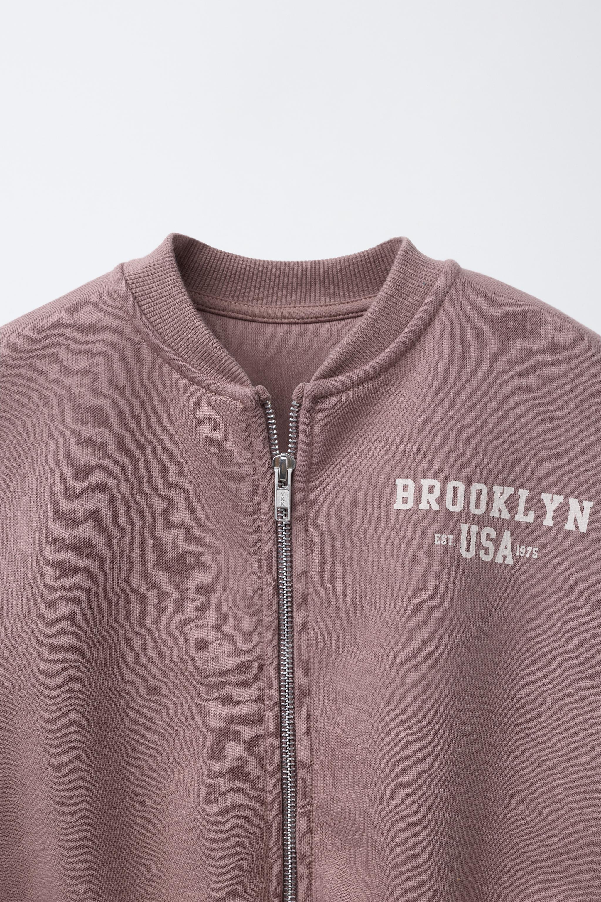 JOGGING FLEECE BOMBER JACKET