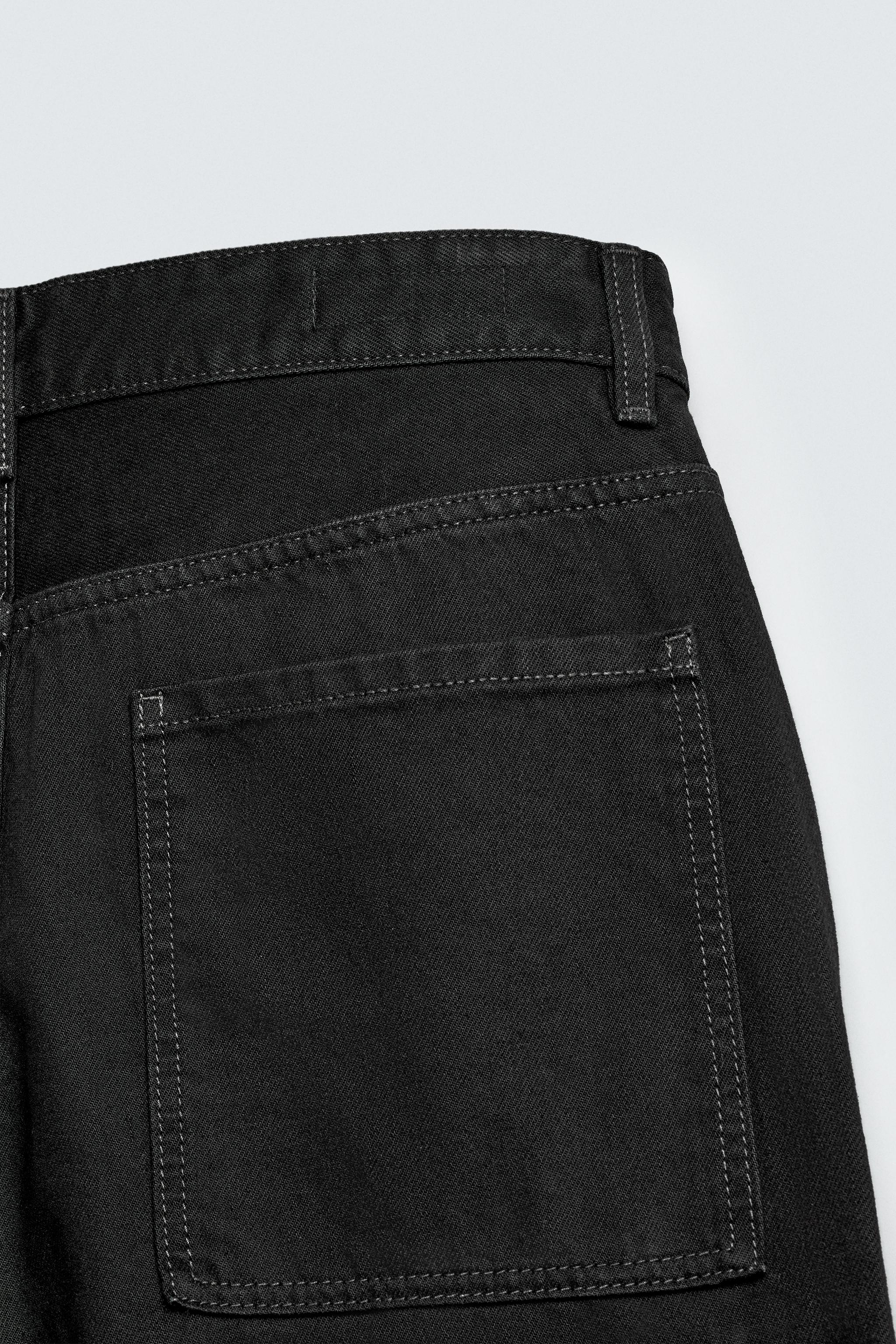 TAPERED WIDE FIT JEANS