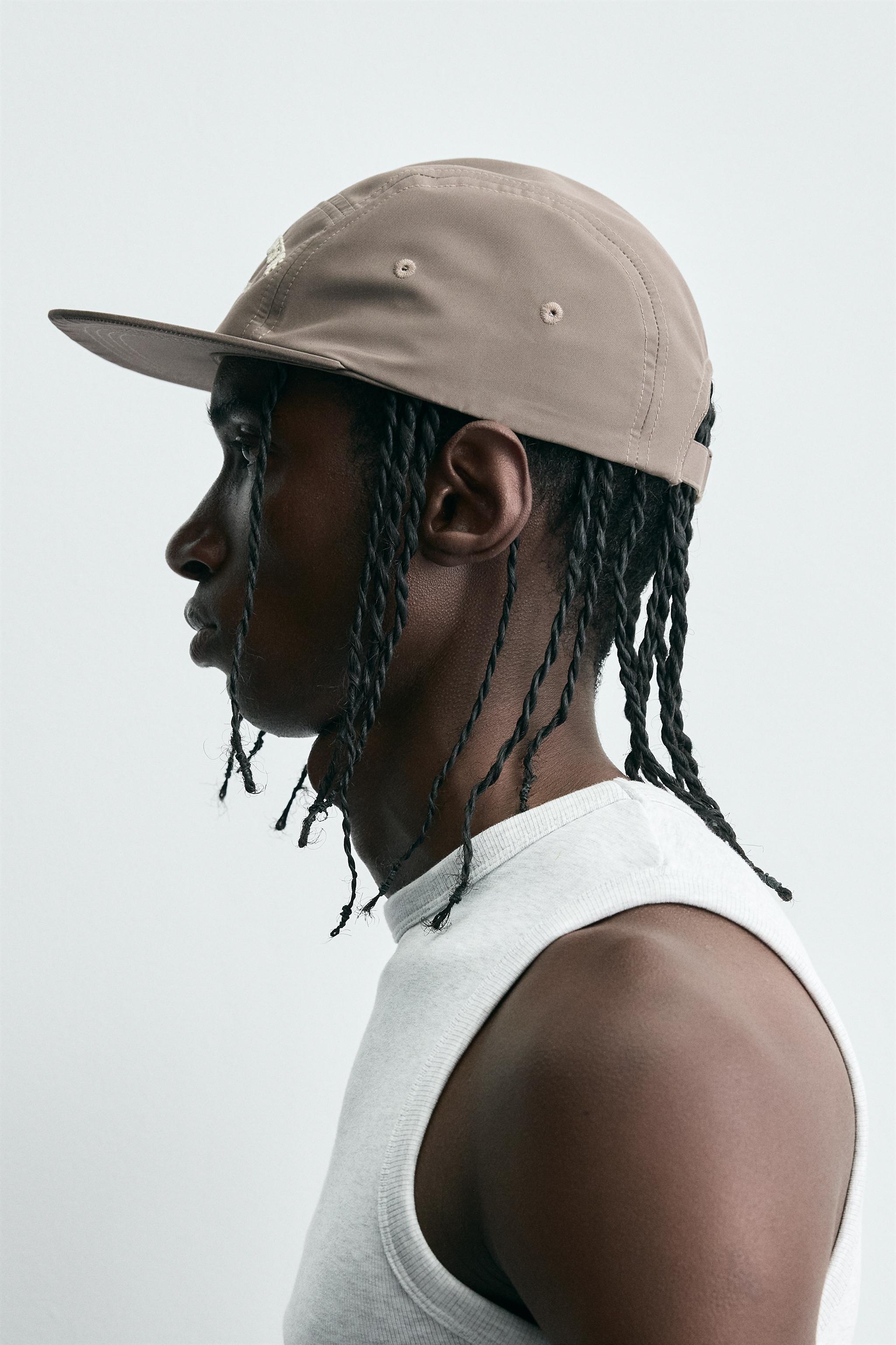 EMBROIDERED FLAT VISOR CAP